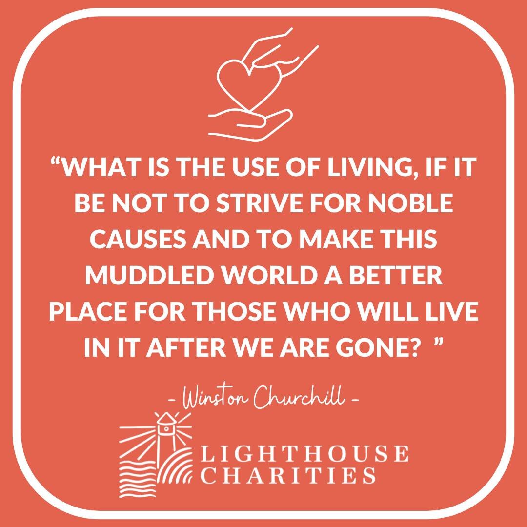 There is so much good that can be done in this world!

Schedule a tour at Lighthouse Charities to learn how you can serve in our community.

#lighthousecharities #justserve #winstonchurchhill #maketheworldbetter #volunteer #lasvegasnonprofits