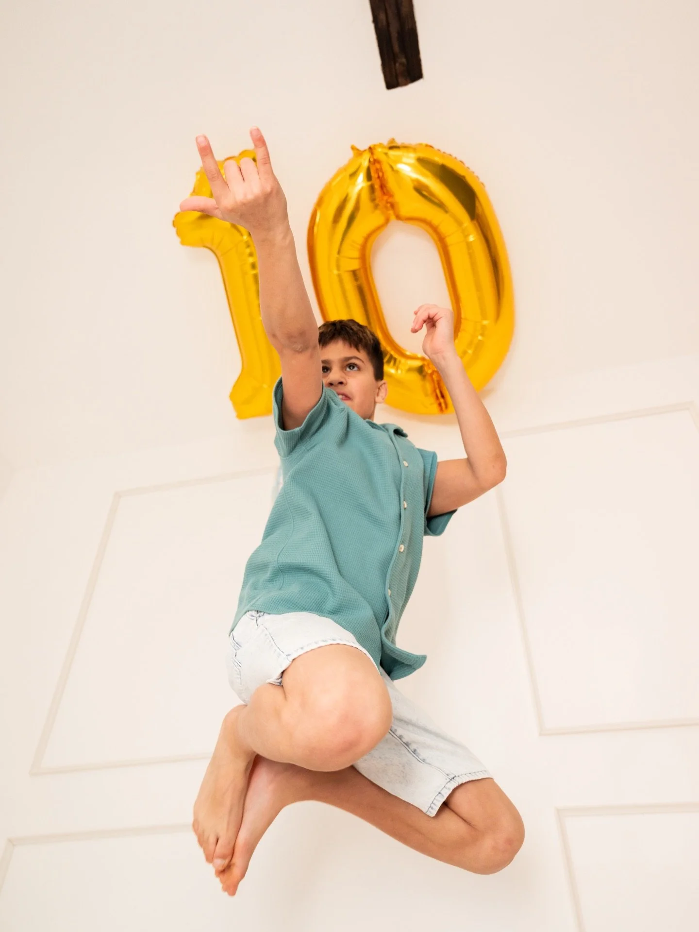 Crossing into double digits like a hero landing!!🕷️

Happy. Sweet. Strong. Generous. Determined. Caring. And I could keep going&hellip; I couldn&rsquo;t be more proud of the young boy my first born has become! &hearts;️

Te amo m&aacute;s siempre!

