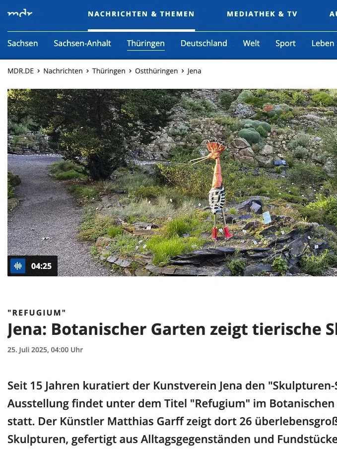 Radio report, MDR Kultur, 25.07.2025