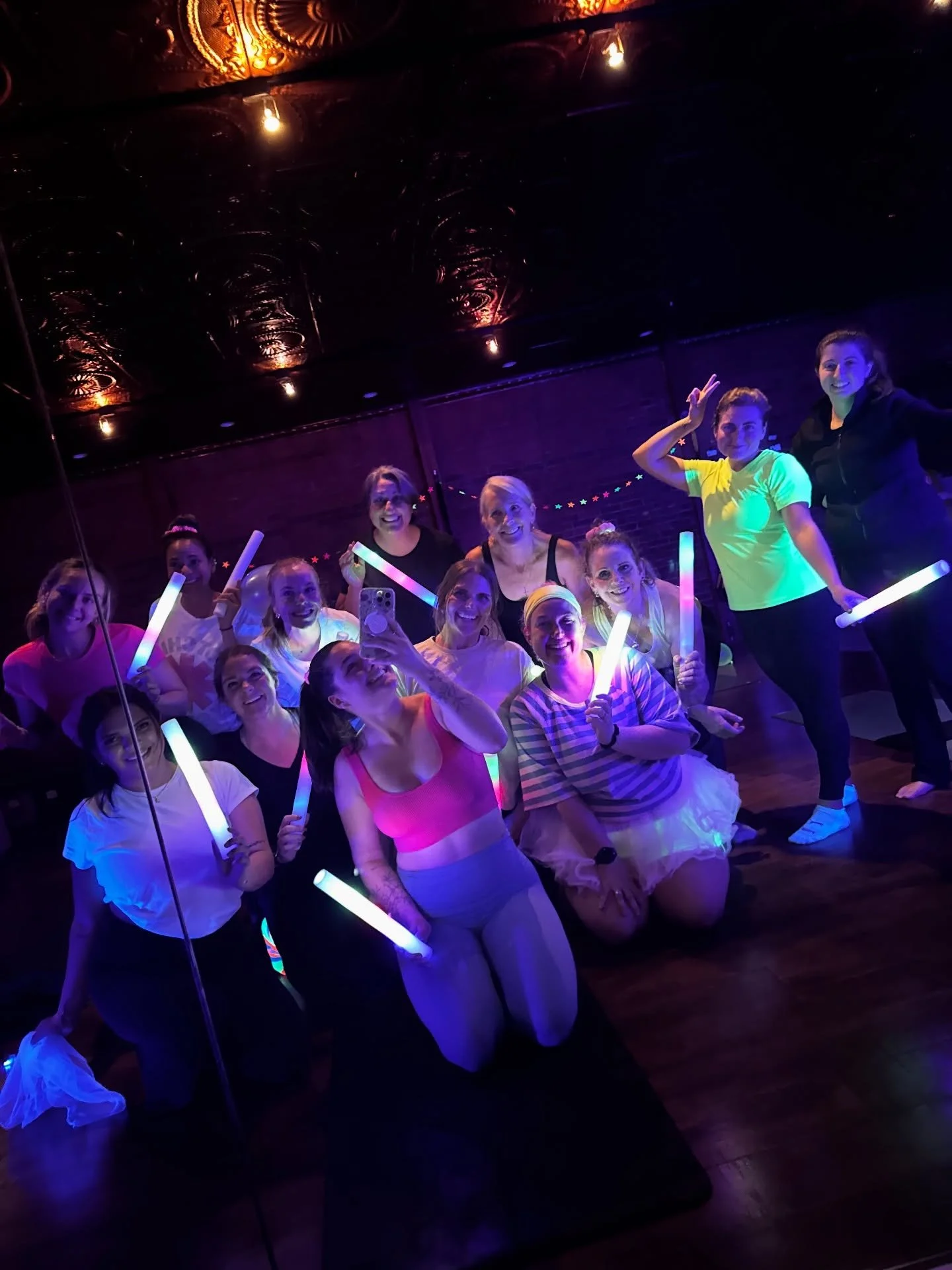 Once a month, join us as we get out of our heads and into our bodies with a Buti Yoga Party! We&rsquo;ll move together...shaking, vibing, and sweating...as the black lights glow and the music bumps. Who will we see tonight at 5:45pm? ✨