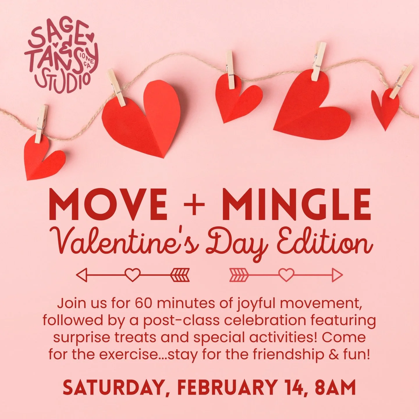 This Saturday! ❤️