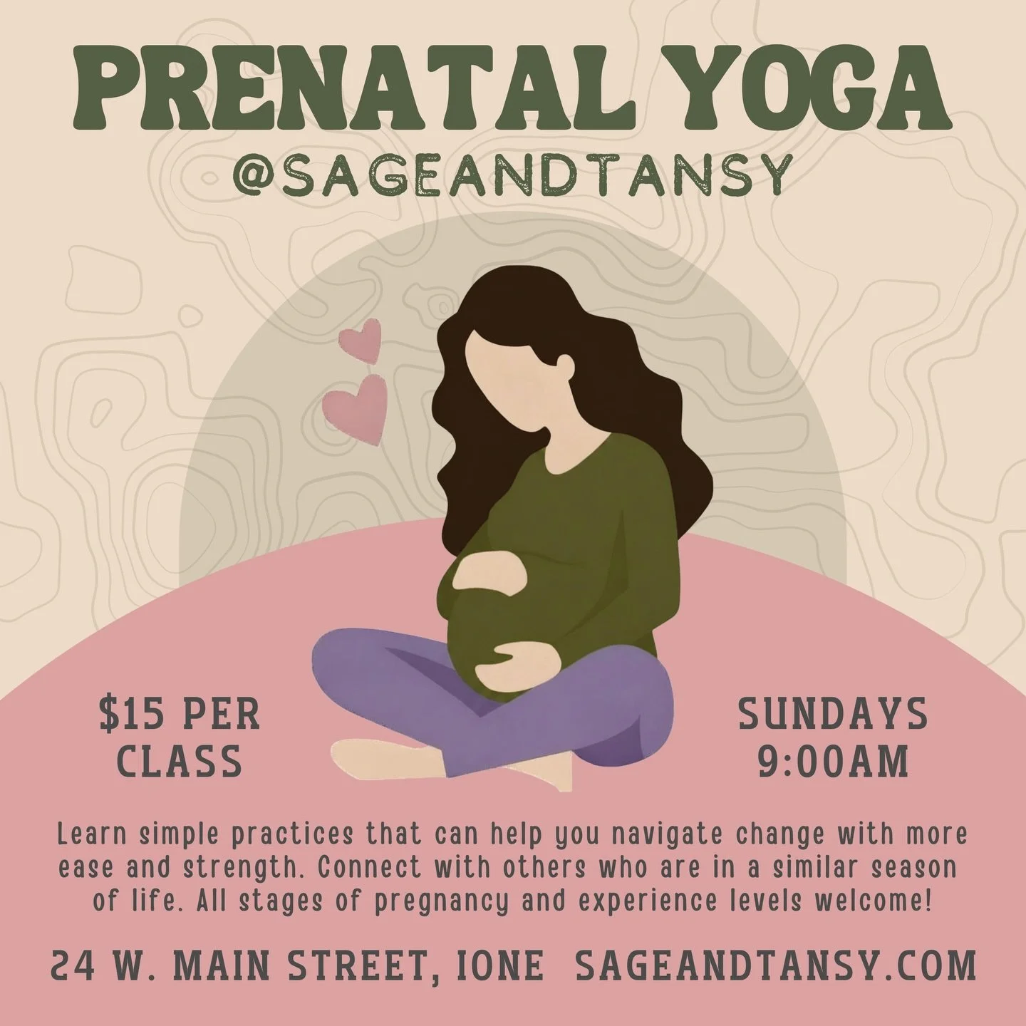 New offering 💞 Launching on Mothers&rsquo; Day! 🐣 Register at sageandtansy.com