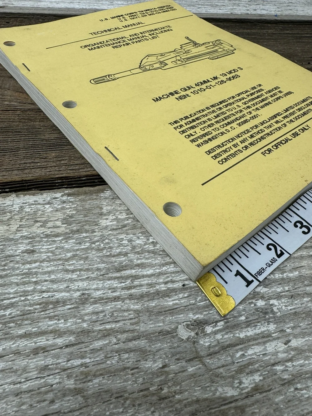 Field Manual - Machine Gun, 40MM, MK 19 MOD 3 TM 9-1010-230-23&P