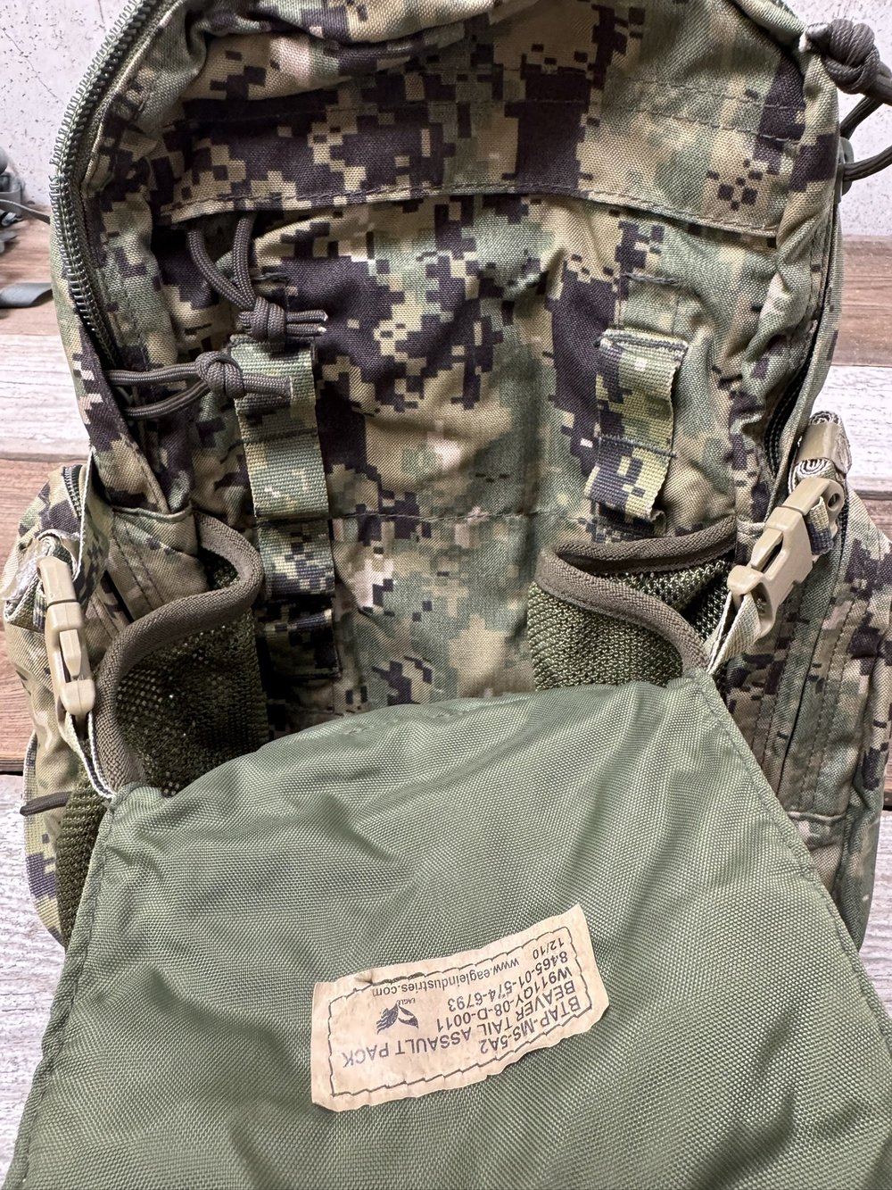 AOR2- Eagle Industries Beavertail Assault Pack Yote (BTAP