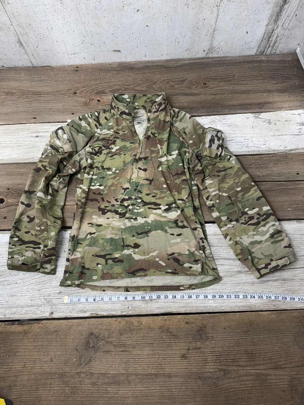 米軍実物Patagonia LEVEL9 COMBAT SHIRT LARGE② New Patagonia Multicam OCP Level 9 Combat Shirt