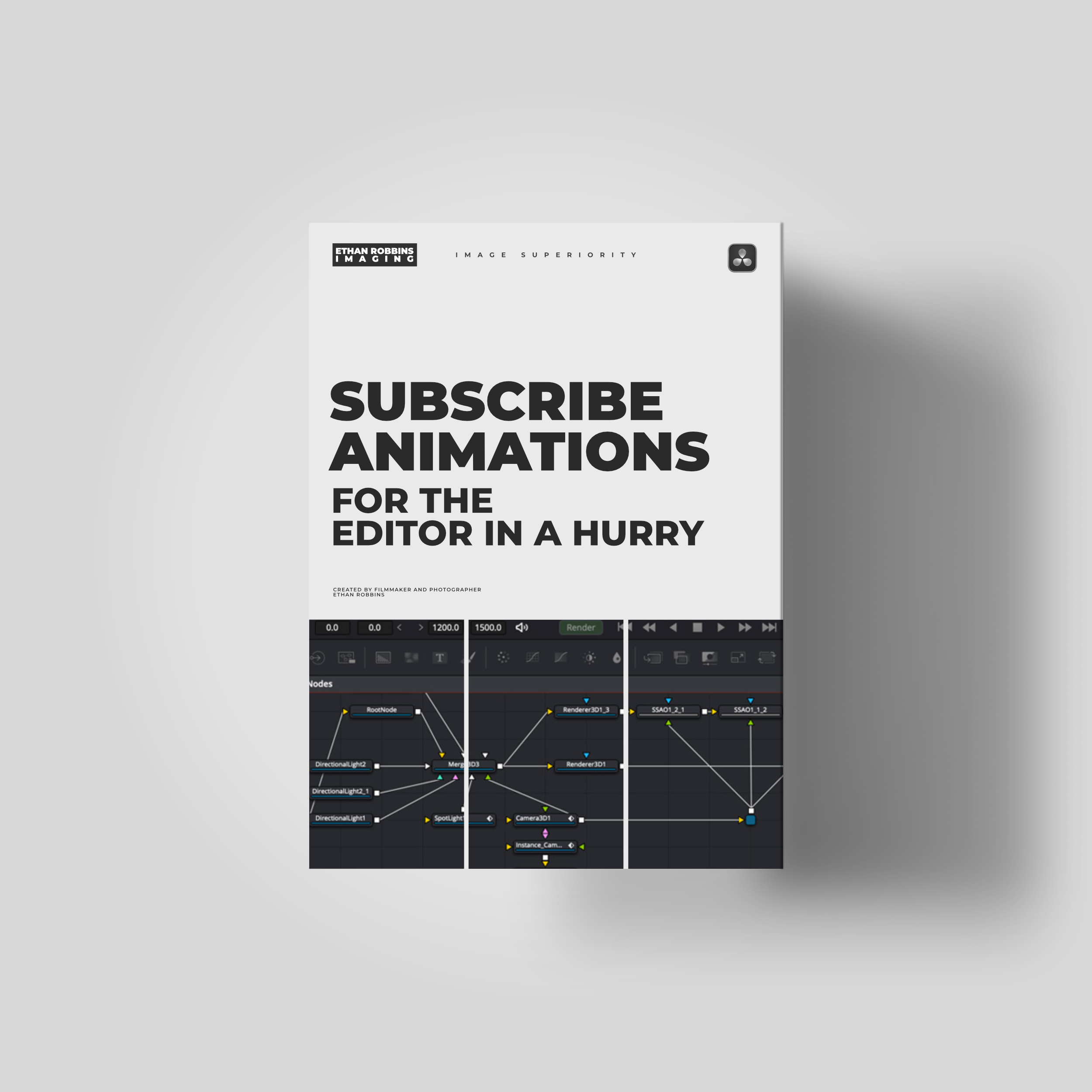 Subscribe Animations for the Edit Page Vol. 1 - 5 DaVinci Resolve Drag and Drop Macros