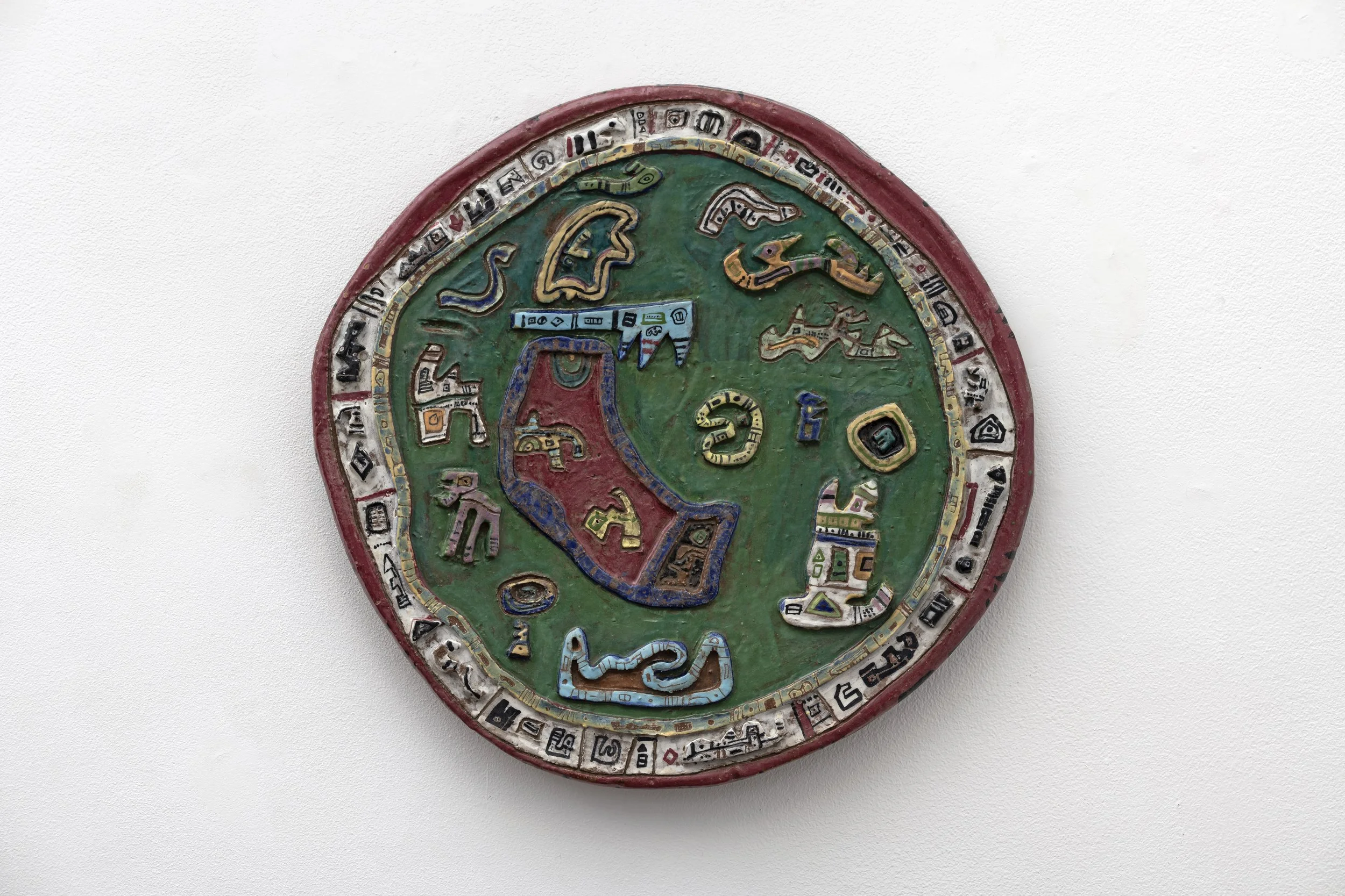 Untitled, c. 2000,
glazed ceramic,
17 1/2 x 1 1/2 inches; 44.5 x 3.8 centimeters,
LSFA# 15812