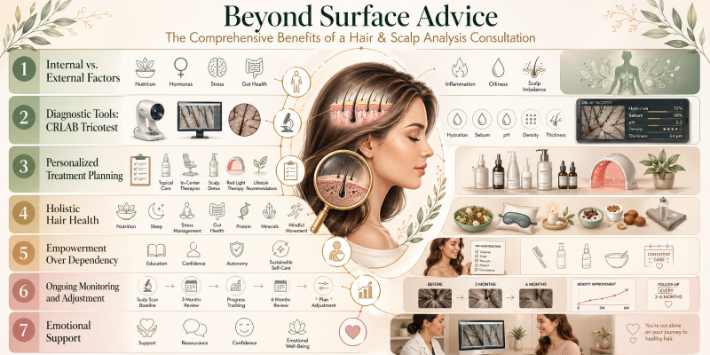 Beyond Surface Advice: The Comprehensive Benefits of a Hair &amp; Scalp Analysis Consultation