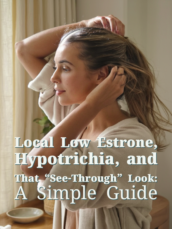 Local Low Estrone, Hypotrichia, and That “See‑Through” Look: A Simple Guide