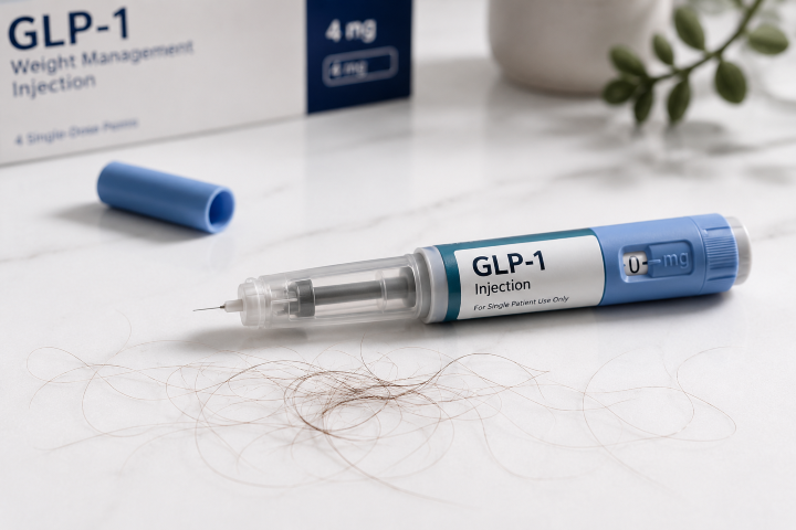 GLP-1 Hair Loss: Why Weight Loss Medications Can Trigger Shedding