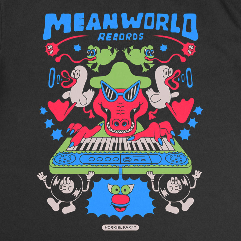 HORRIBLPARTY x MEAN WORLD TEE