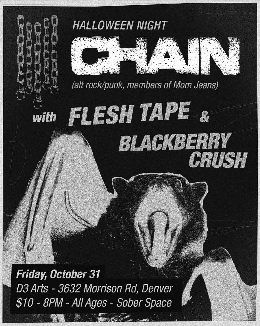 CHAIN w/ Flesh Tape & Blackberry Crush