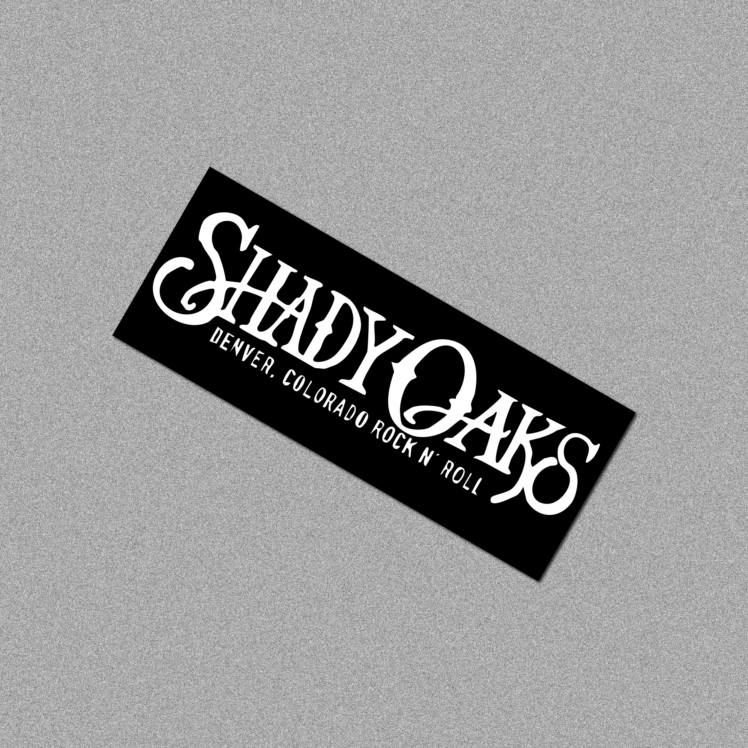 SHADY OAKS LOGO STICKER