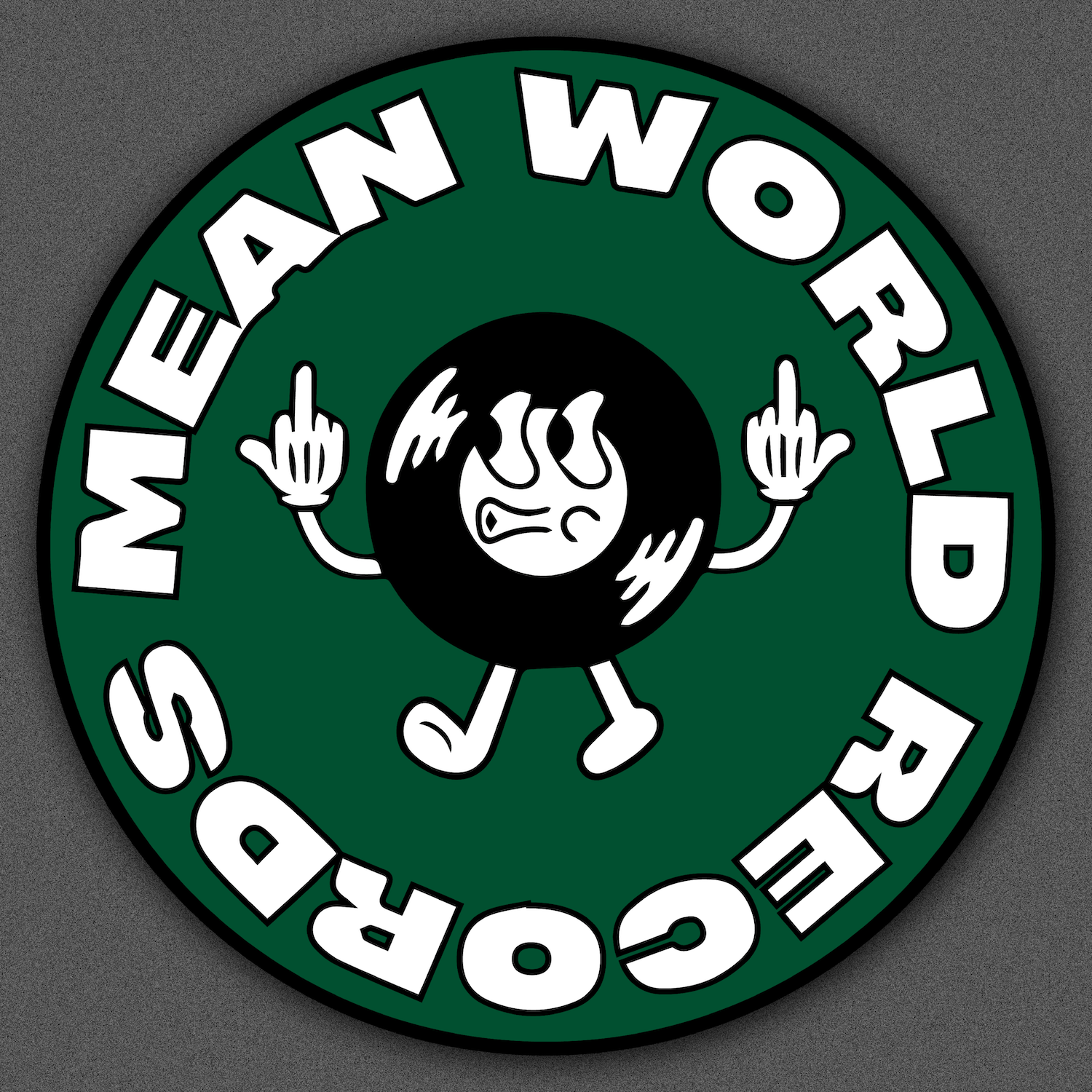 LOGO STICKER - FOREST GREEN