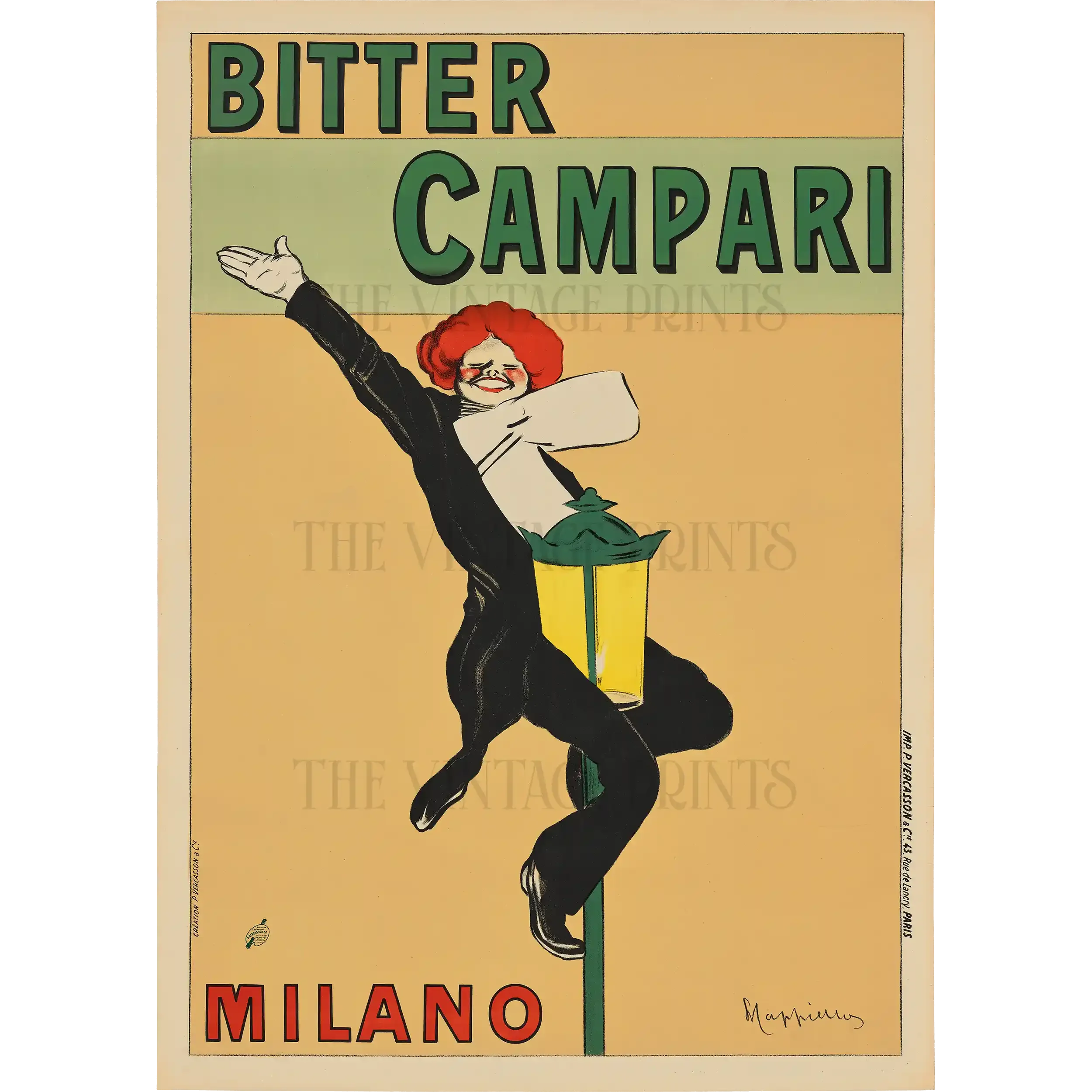 Campari Bitter, Milano, 1912