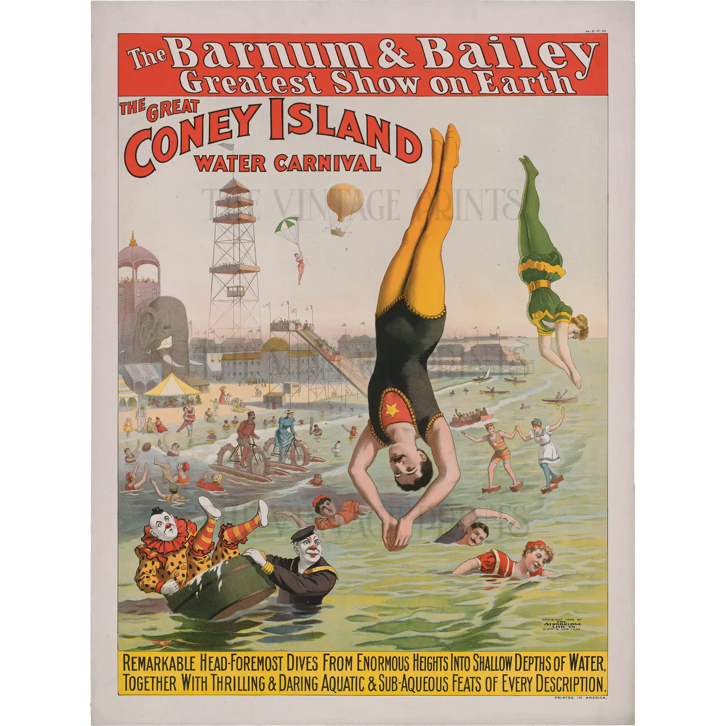 Barnum & Bailey, Coney Island, 1898