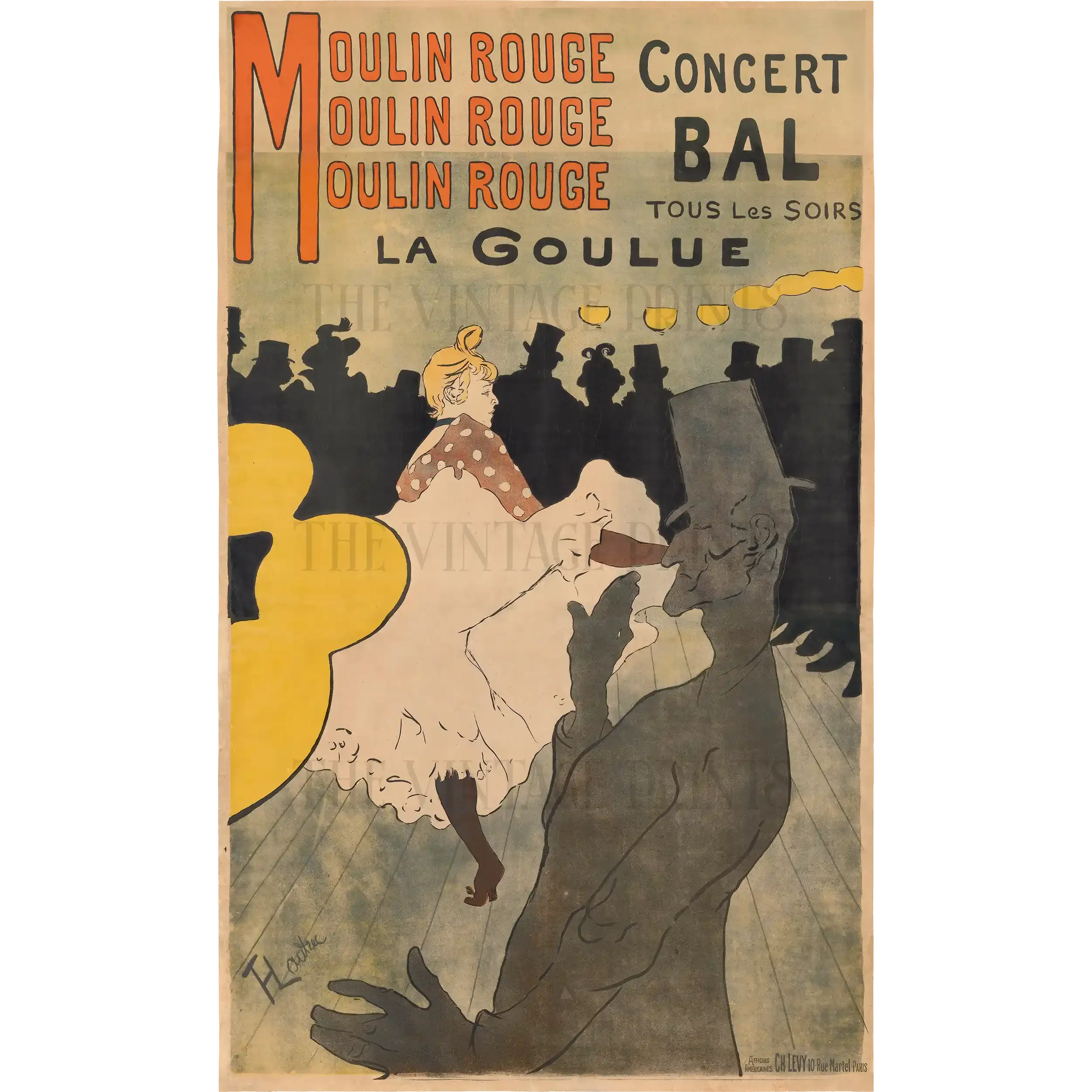 Moulin Rouge, La Goulue, 1891