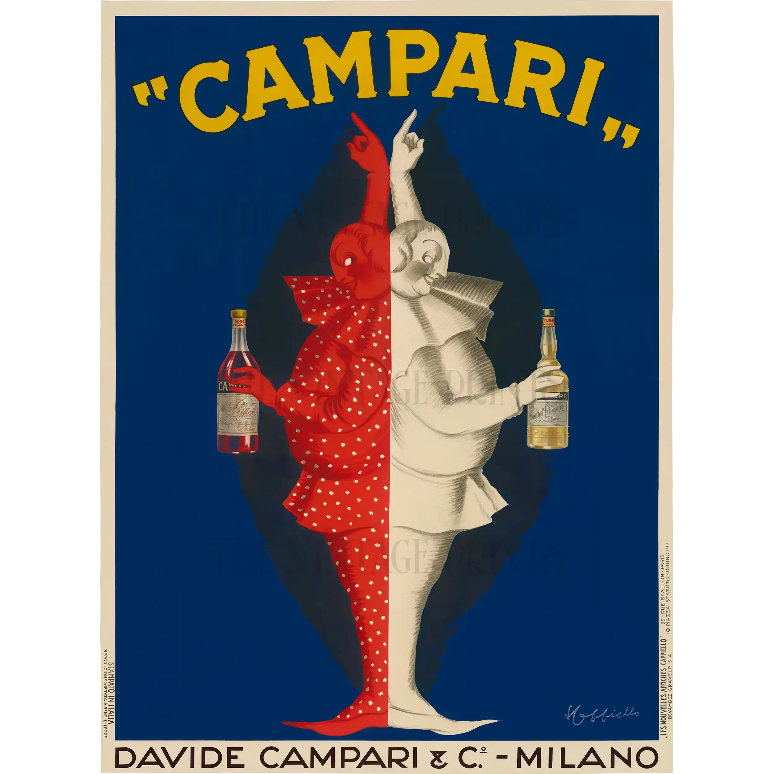 Campari, Bifronte, 1921