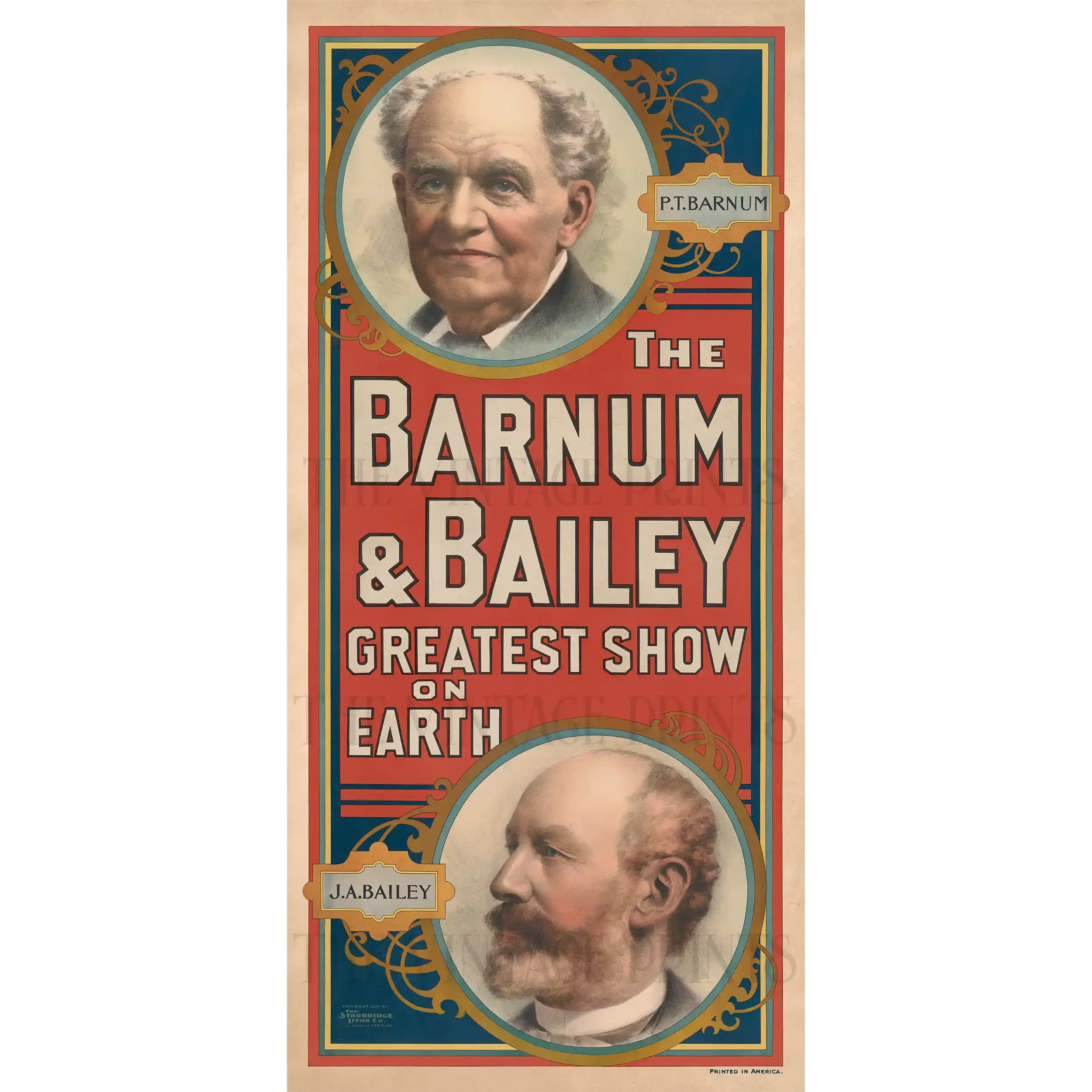 Barnum & Bailey, Portraits, 1899