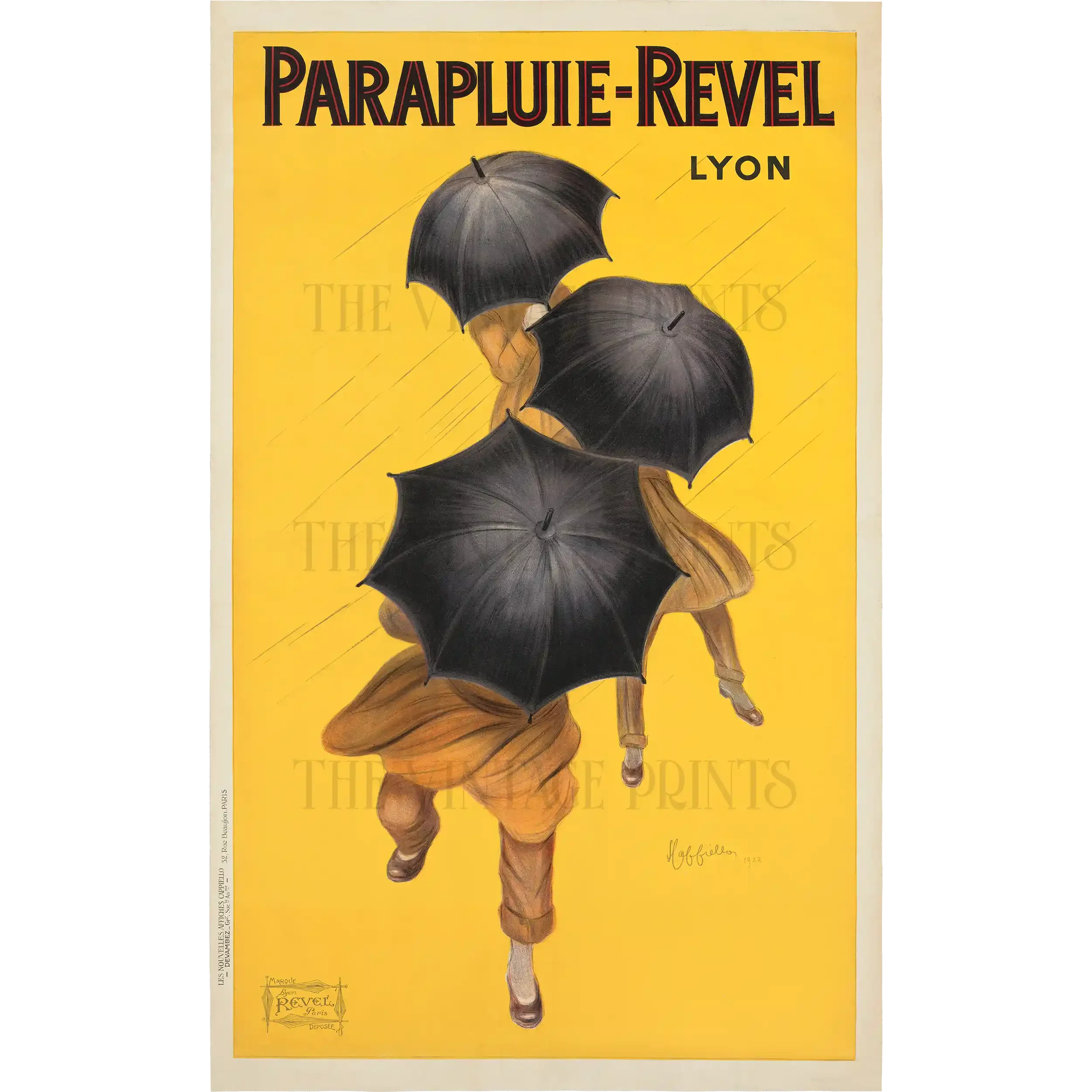 Parapluie Revel, 1922