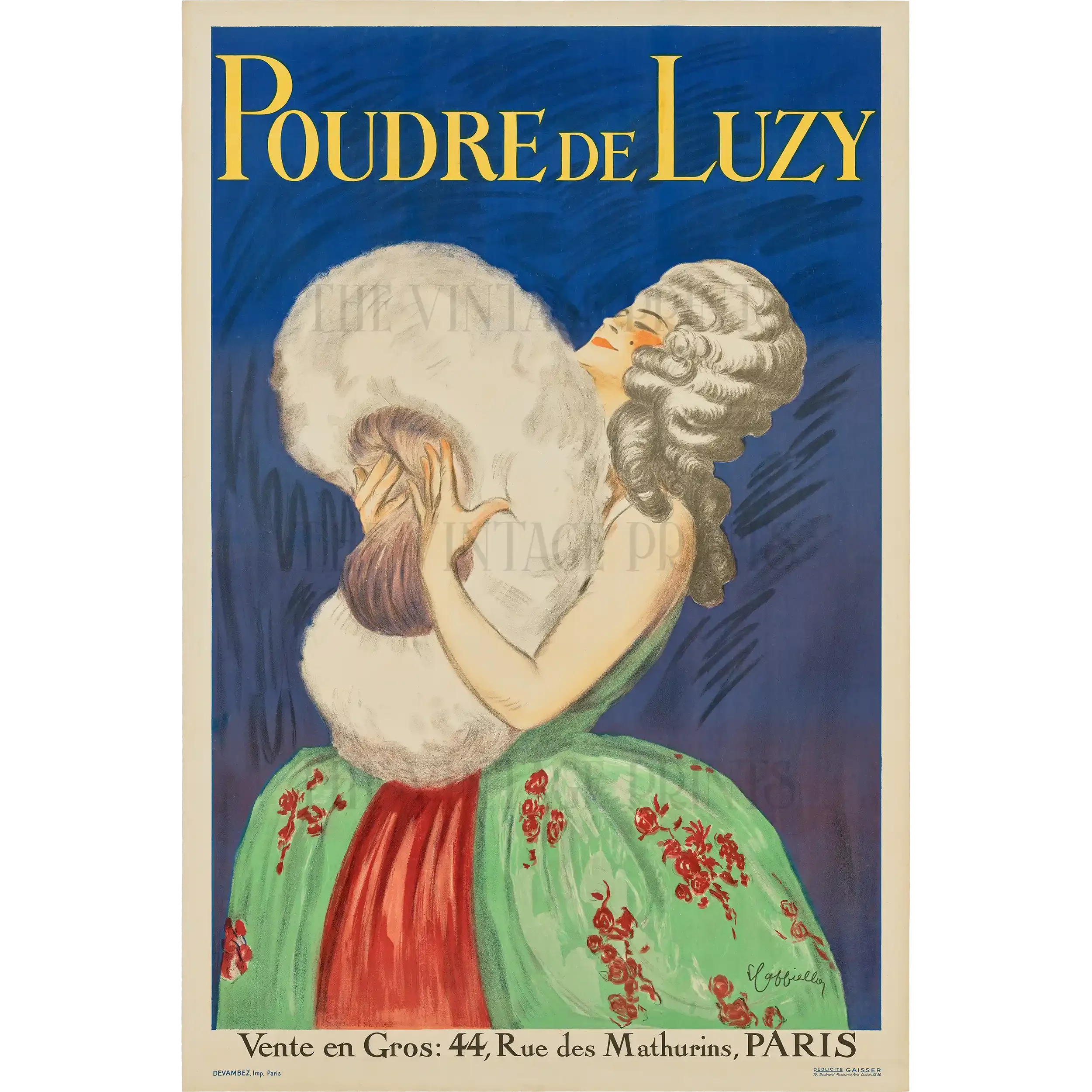 Poudre de Luzy, 1920