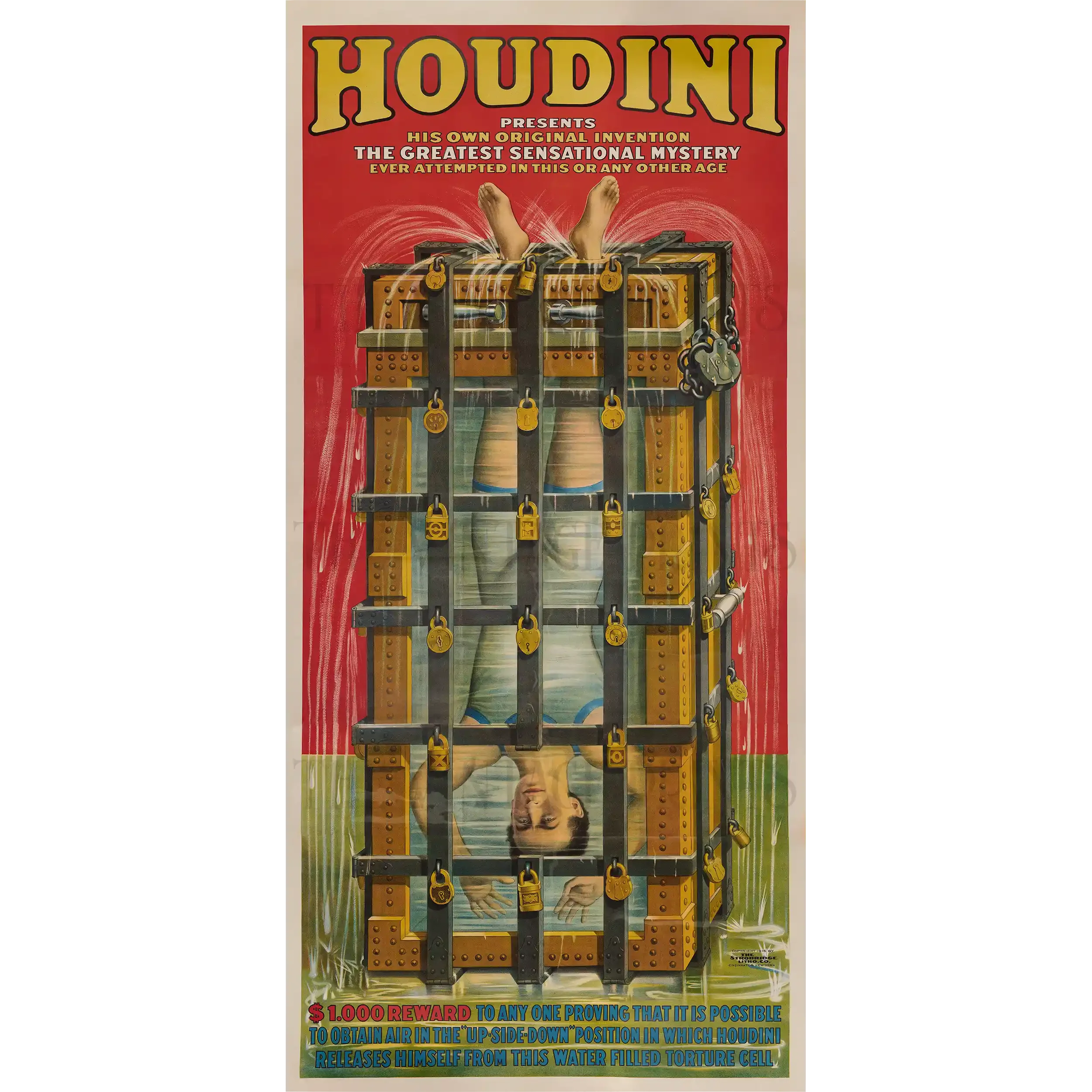 Houdini, Original Invention, 1916