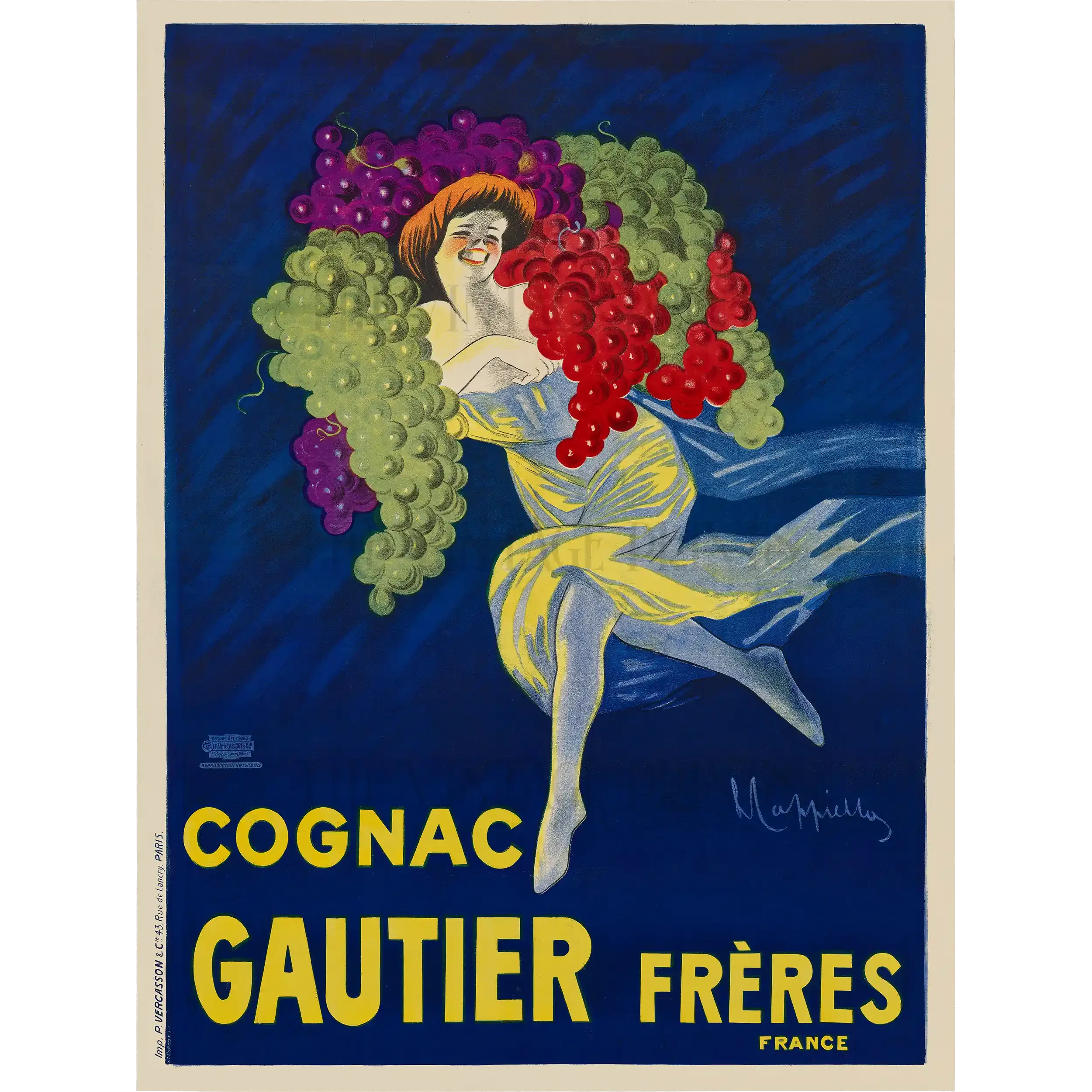 Cognac Gautier Freres, 1911