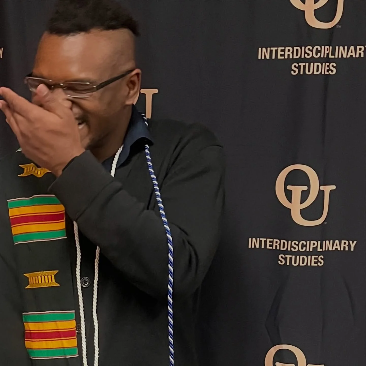 Celebration of Bro. Markeith Stephan Jackson-Jones (Alpha Chapter and Sigma Chapter, SUM 23)

We proudly celebrate Bro. Jackson-Jones for his induction into the Bachelor of Interdisciplinary Studies Honor Society Alpha Iota Sigma with a 4.0 GPA. He c