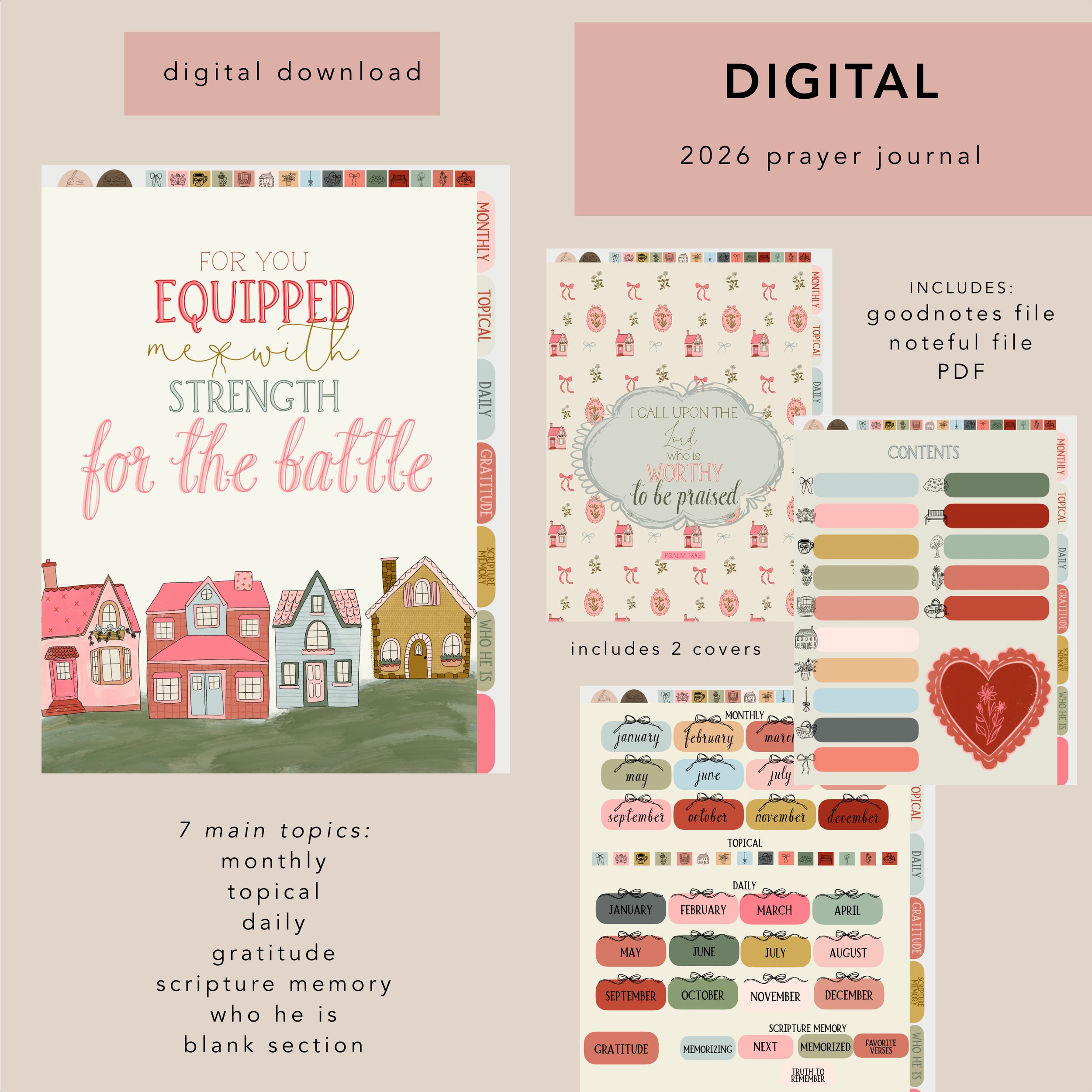 DIGITAL // 2026 Digital Prayer Journal