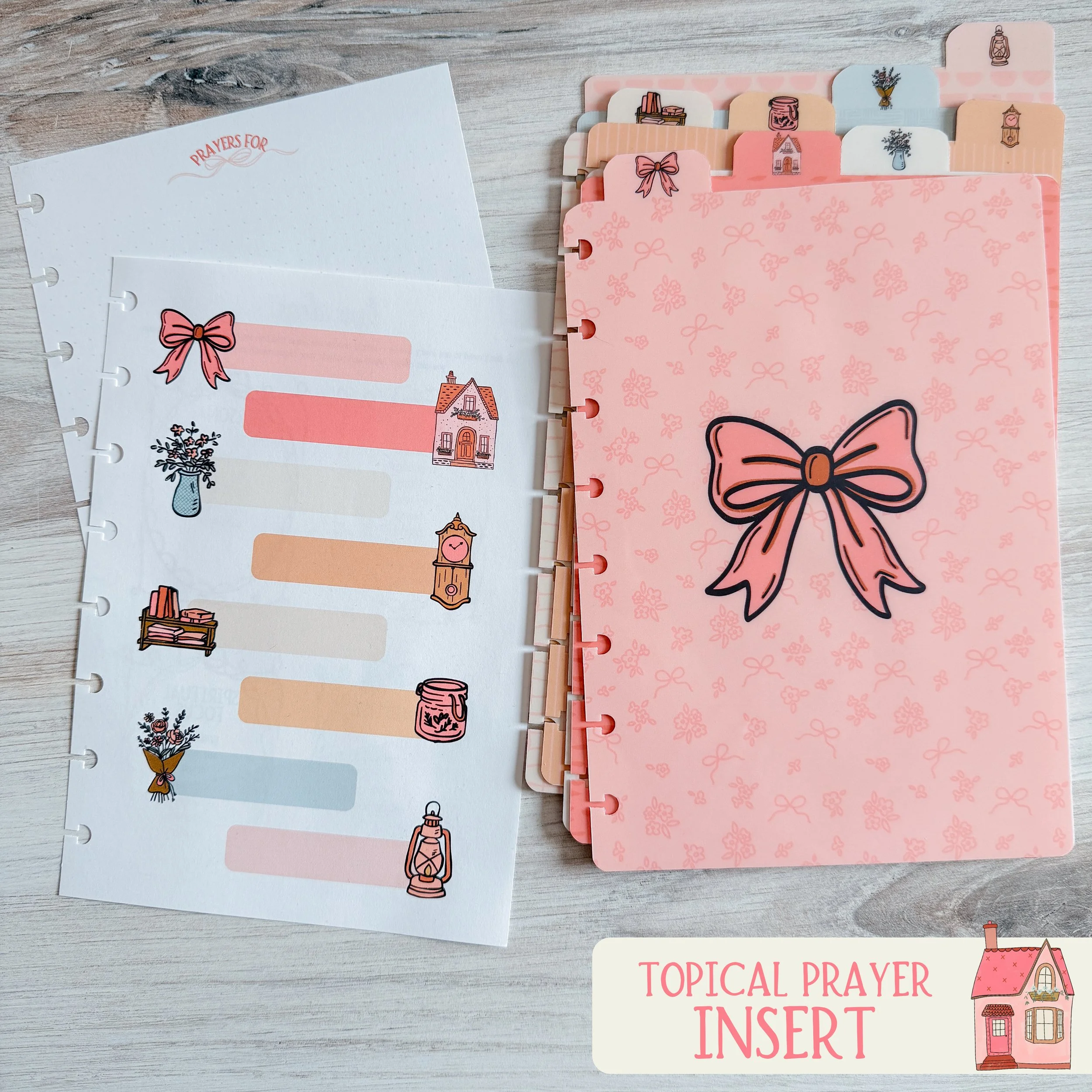 Topical Prayer Insert