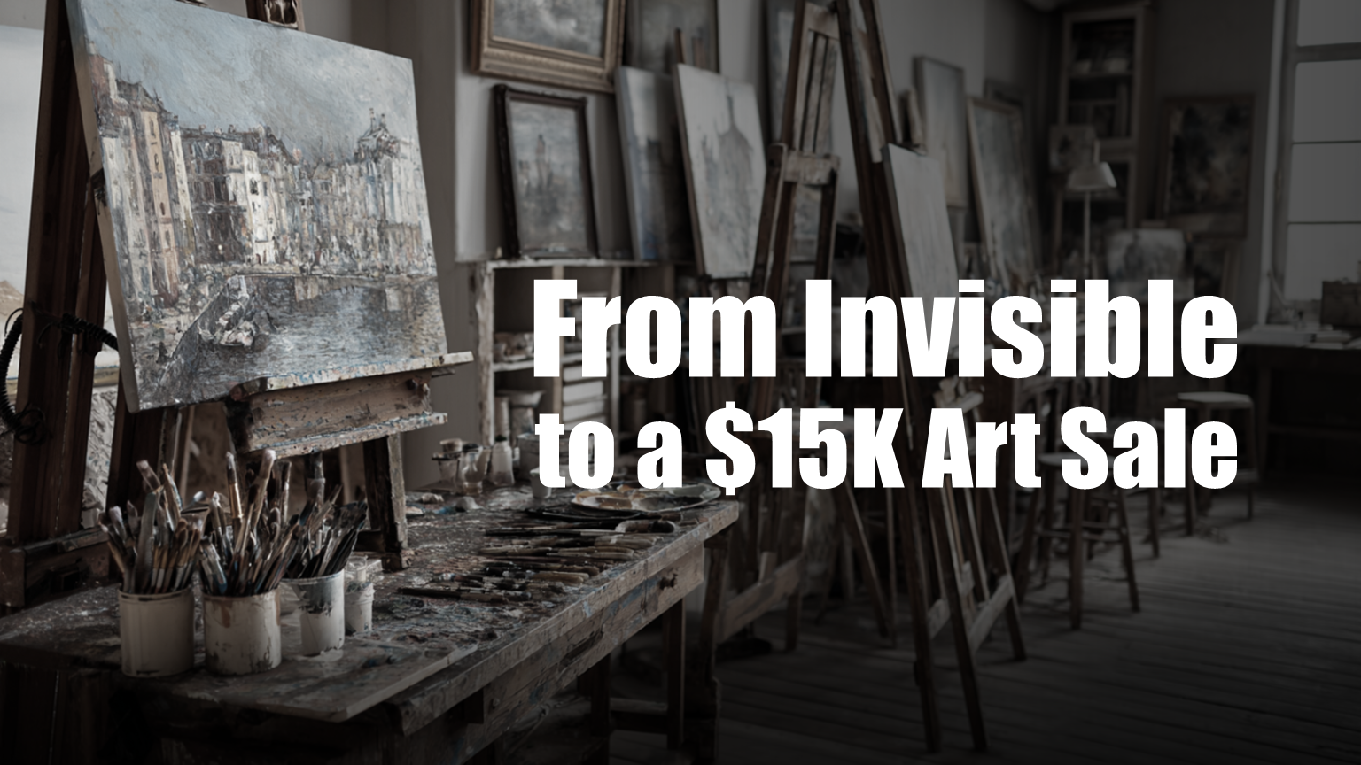 From an Invisible Artist to a $15,000 Art Sale