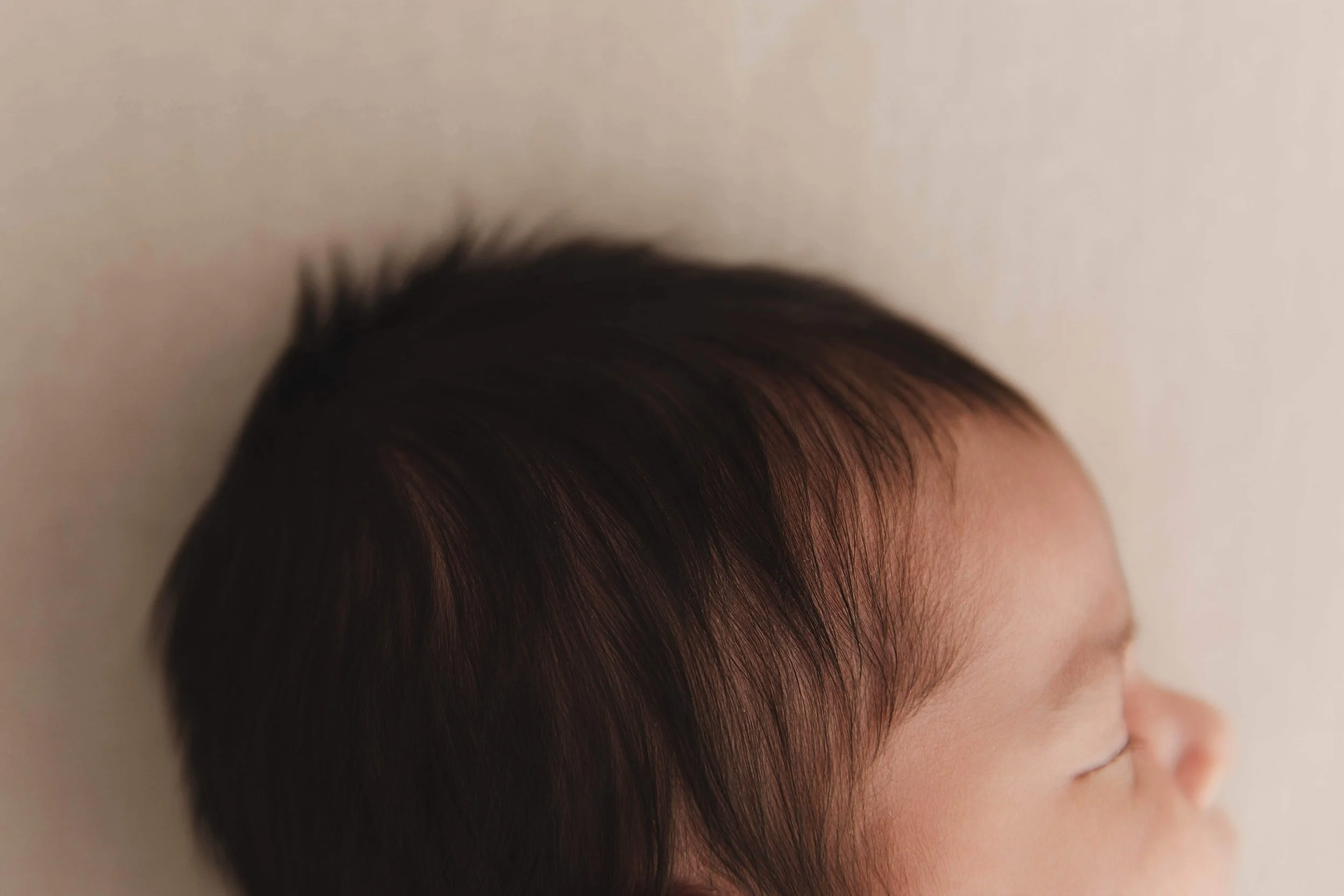 newborn baby hair