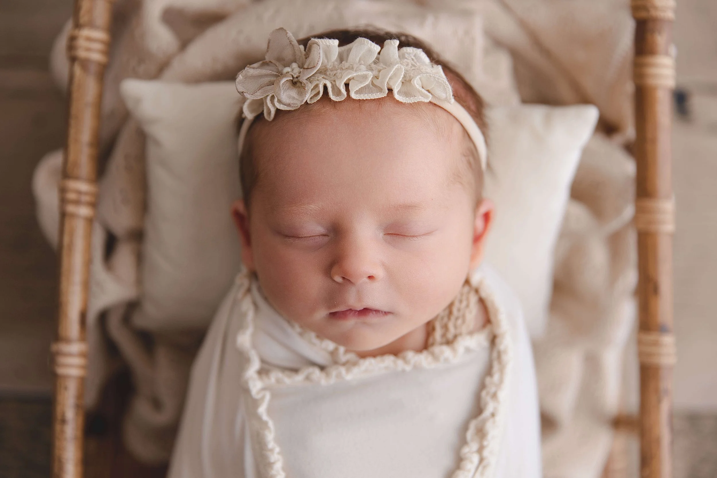 Baby Wrapped in Neutral Setup