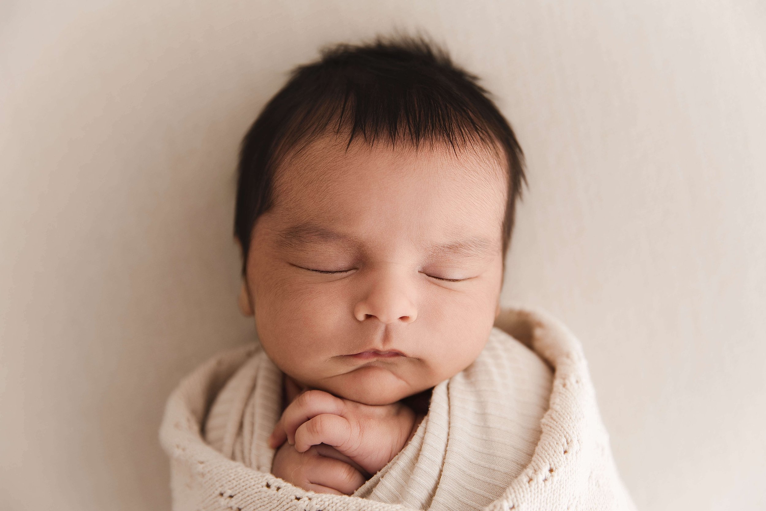 newborn baby face