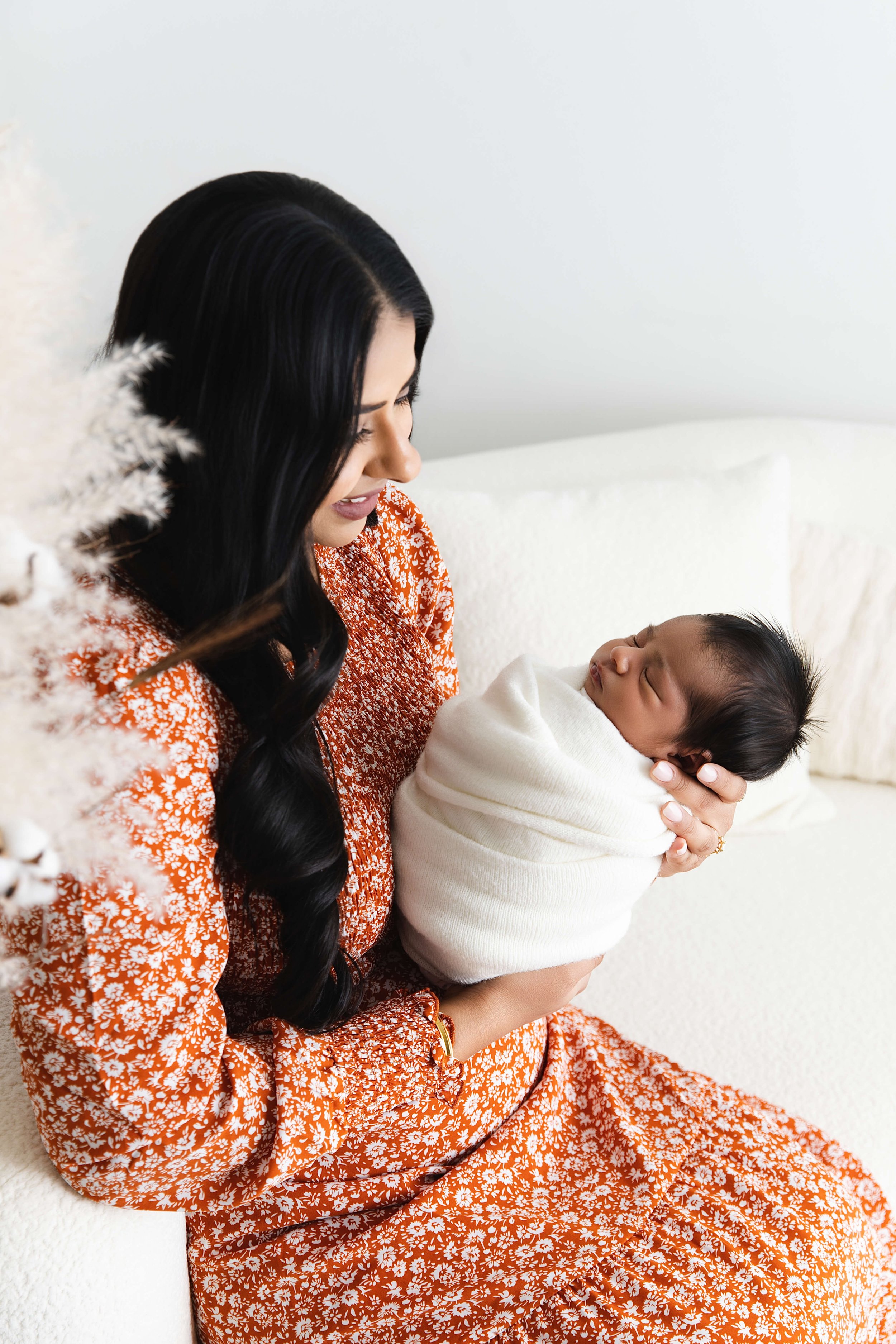 Studio Newborn Family Photography Allen Tx at Lama's Littles Photography