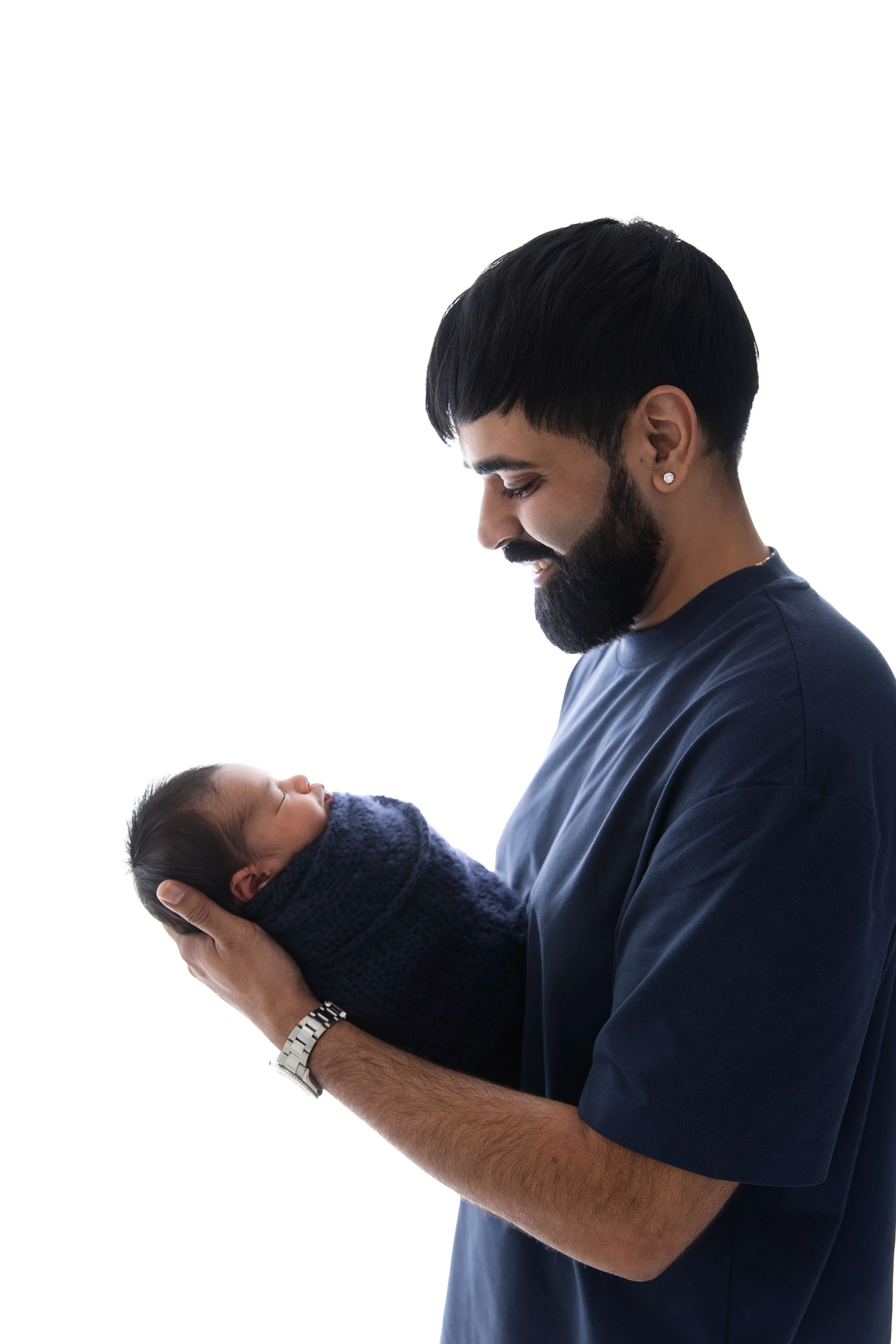 Posed Newborn Baby Photography Allen Tx at Lama's Littles Photography