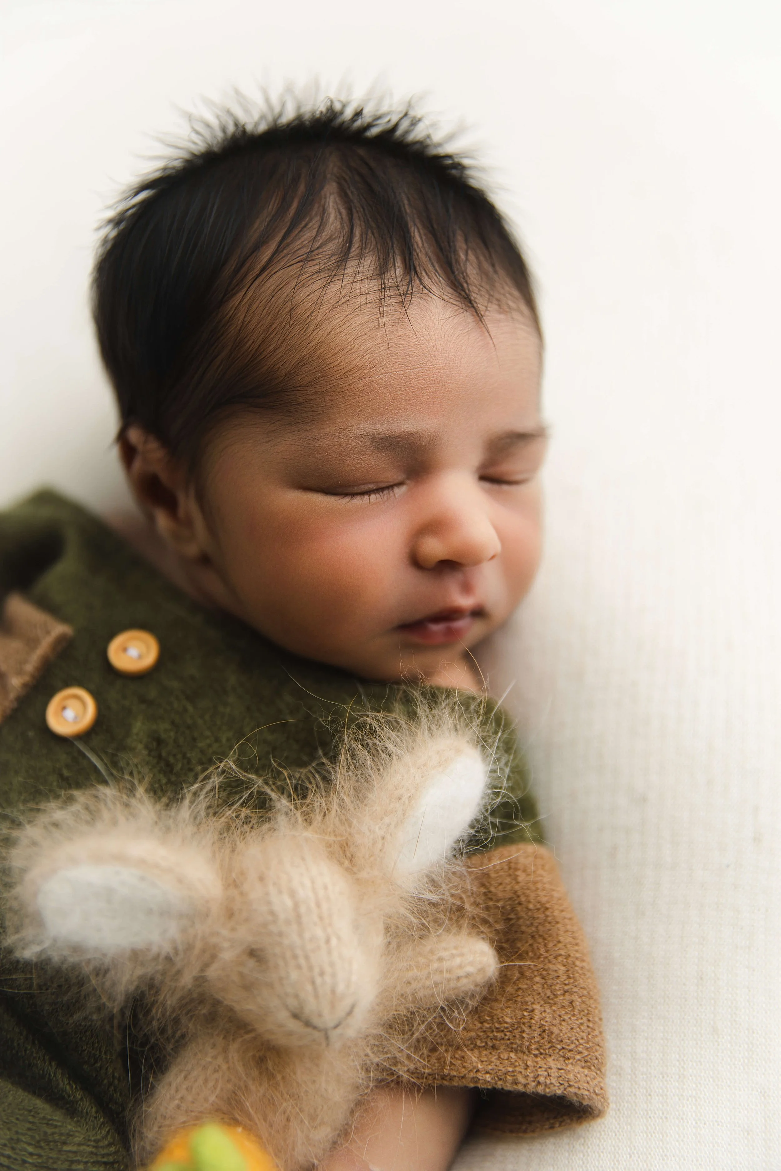 Baby Only Newborn Portrait Allen Tx at Lama's Littles Photography