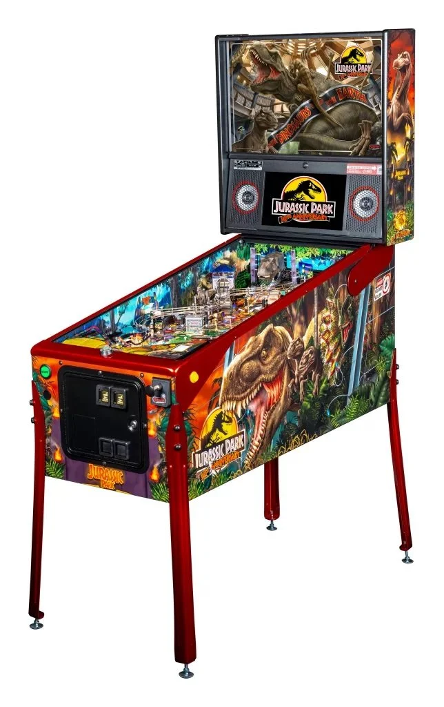 Jurassic Park — Pinball Machines For Sale — Captain's Arcade Showroom