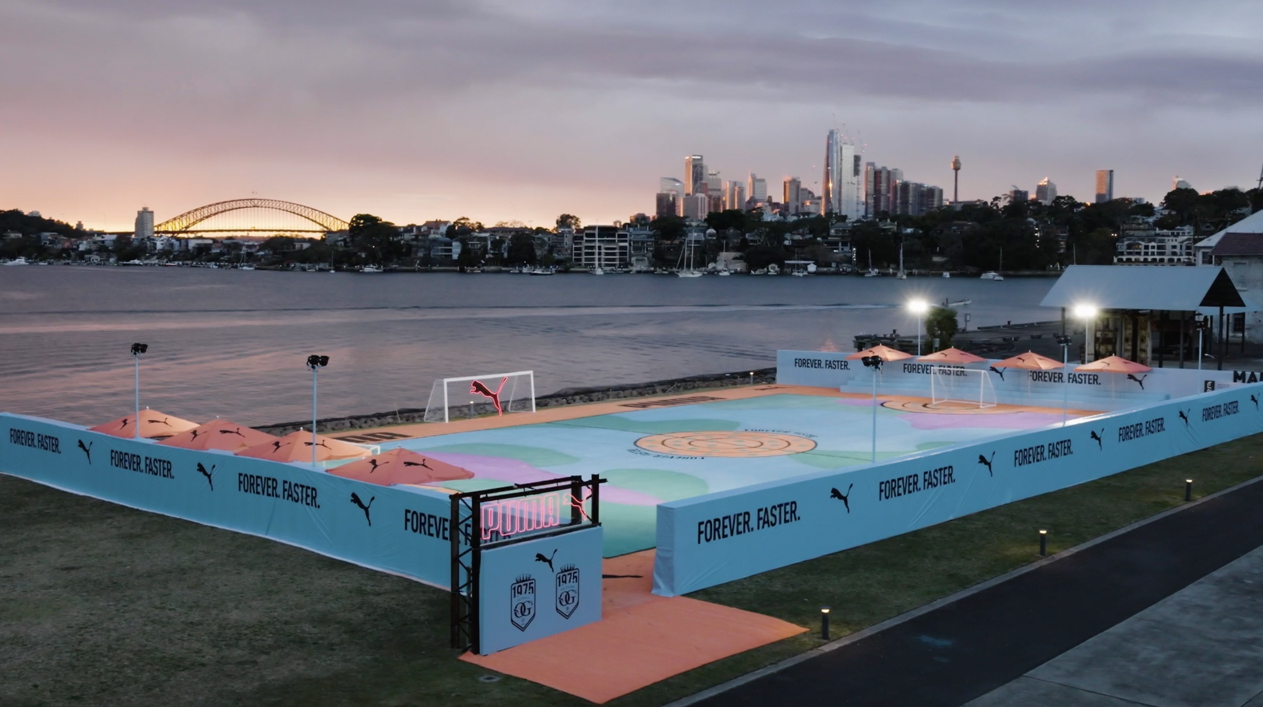 Little Mill build — PUMA installation, FIFA Women's World Cup