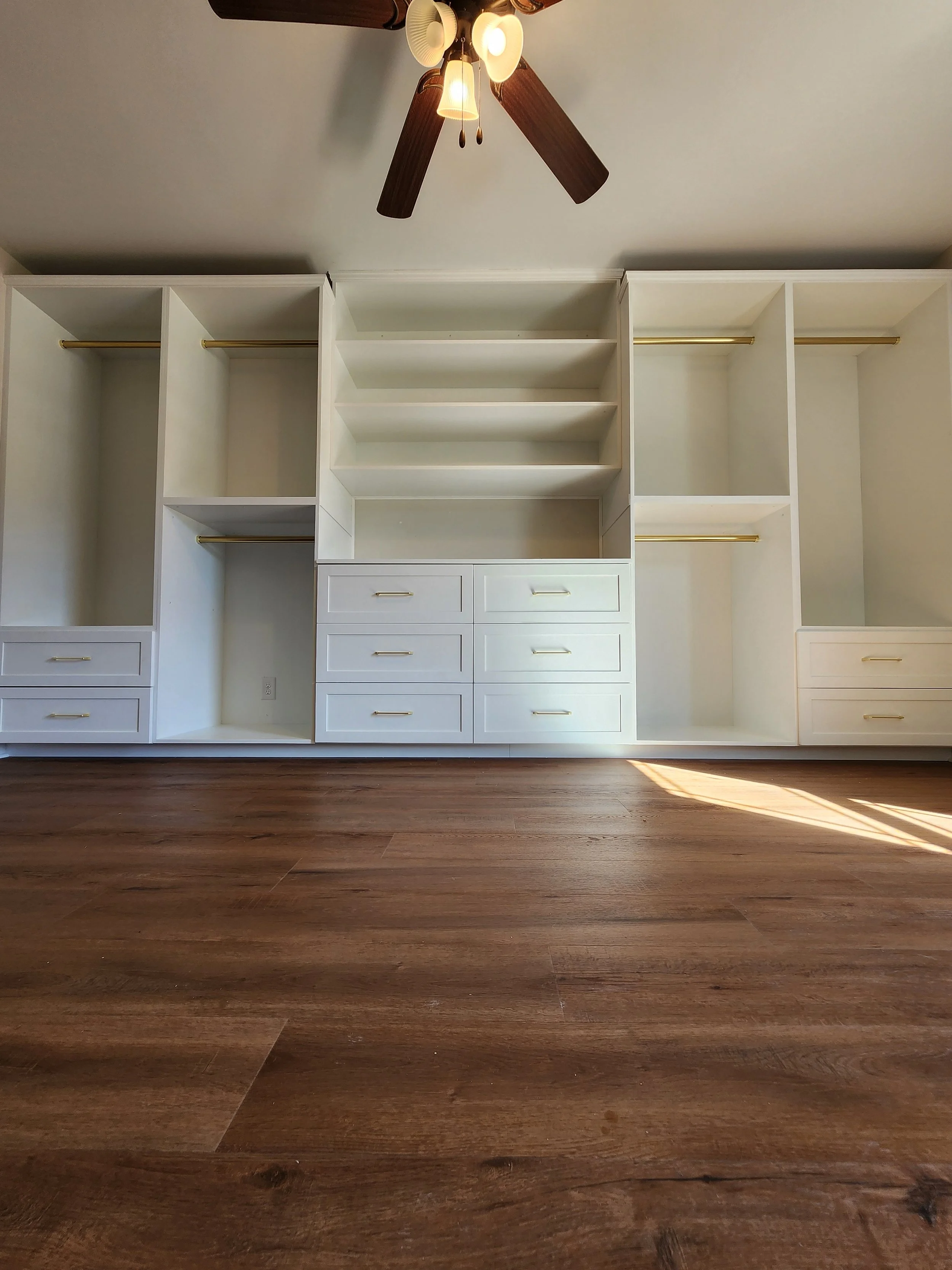 Bedroom to closet renovation