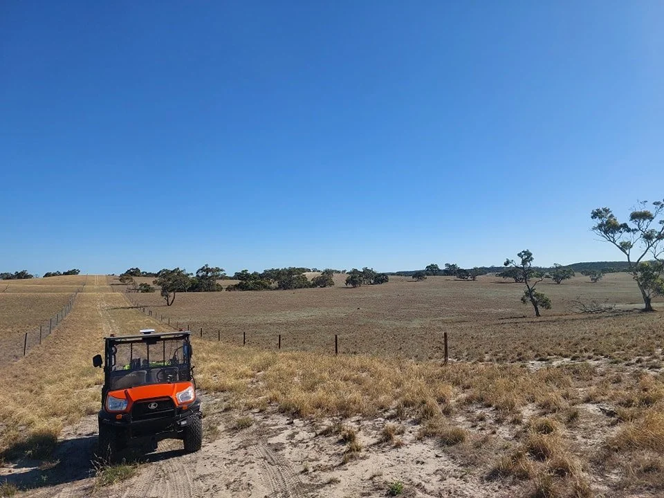 Sunny days are spraying days ☀️ 

We've spent the last few weeks around Lameroo spraying for one of our valued government clients.

The hot weather has meant some early starts, but the scenery makes it all worthwhile. 🌄 

#kubota #sprayshop #trimble