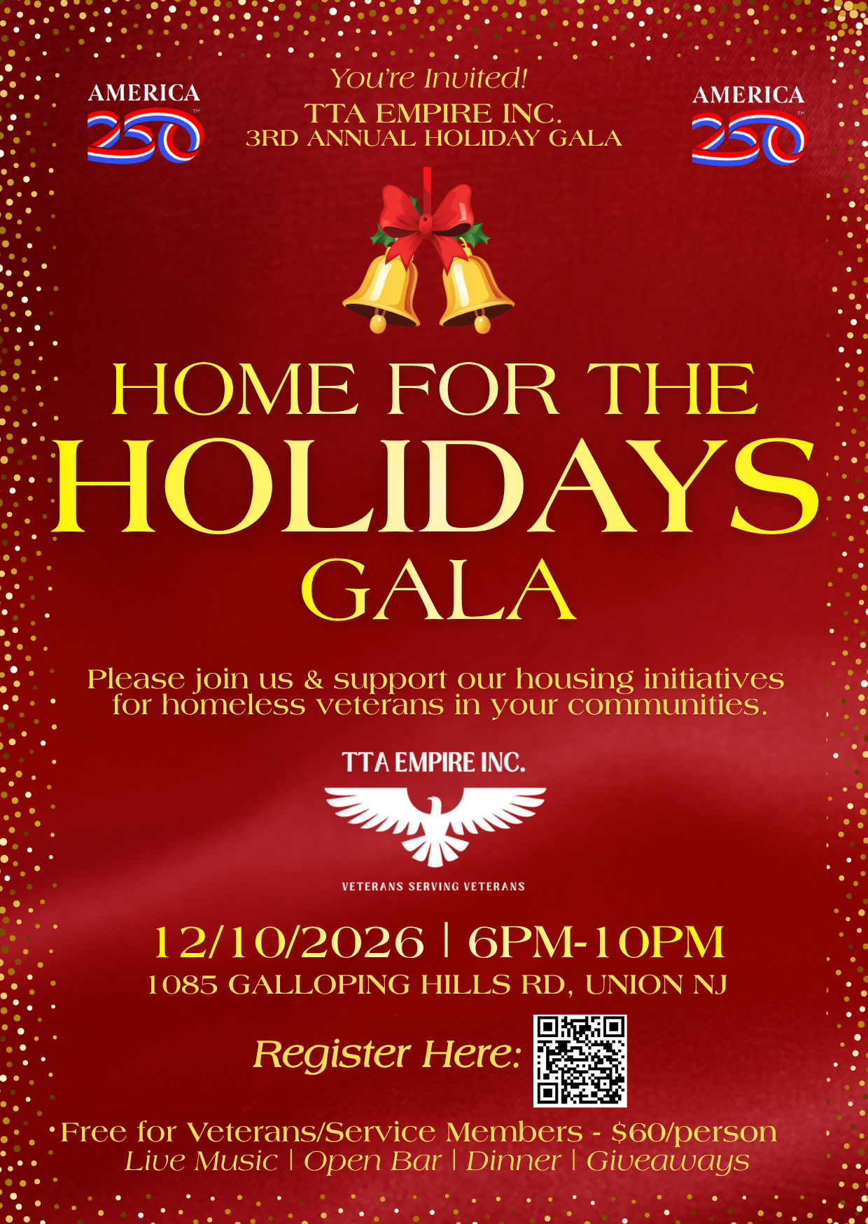 HOME FOR THE HOLIDAYS GALA