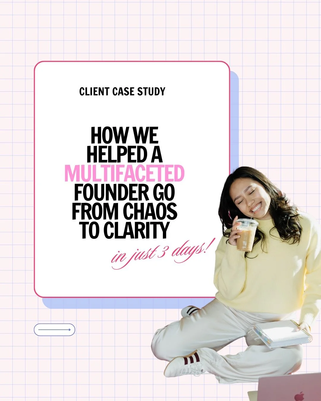 This project was so full circle 🩷

We last worked together in 2023. Since then, there&rsquo;s been so much growth for both of us &mdash; In addition to being an incredible speaker &amp; coach, Christy now has a podcast, courses, a book (&amp; more i