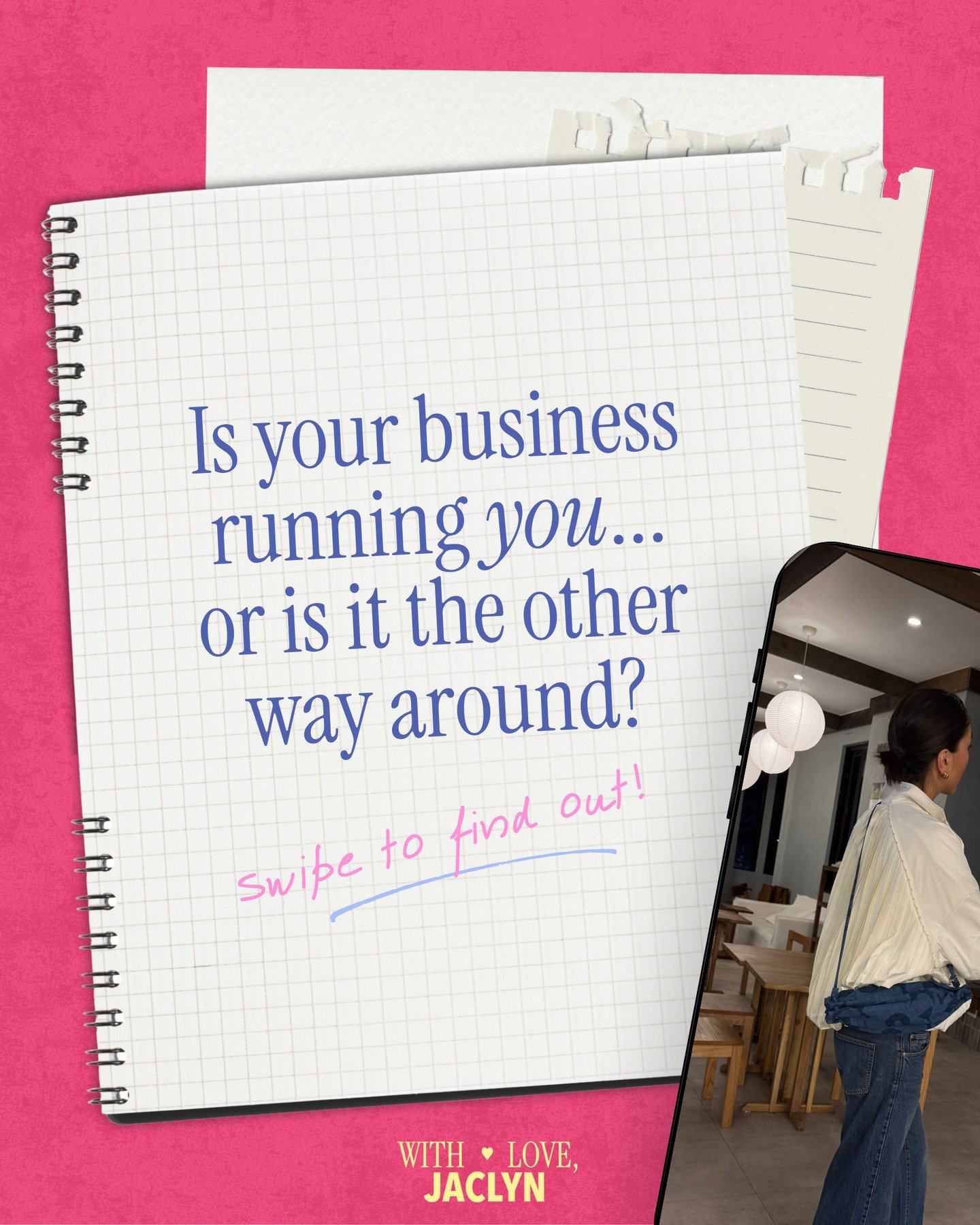 You didn't start your business to feel this way. 

You started it for the freedom. To do work you love, with clients you actually like, and still have a life outside of it.

But somewhere between the growth &amp; the bookings, the backend got messy.
