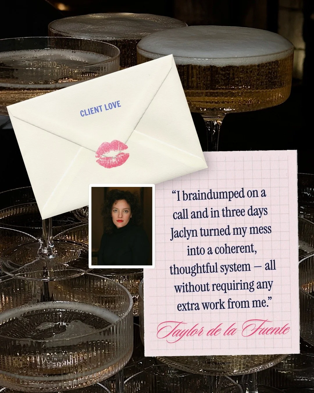 💌 With love, my clients.

Because your business deserves a backend as good as the work you deliver.

If you're ready to feel the relief, it all starts with a Clarity Call. DM 'clarity' or click the link in bio to book.