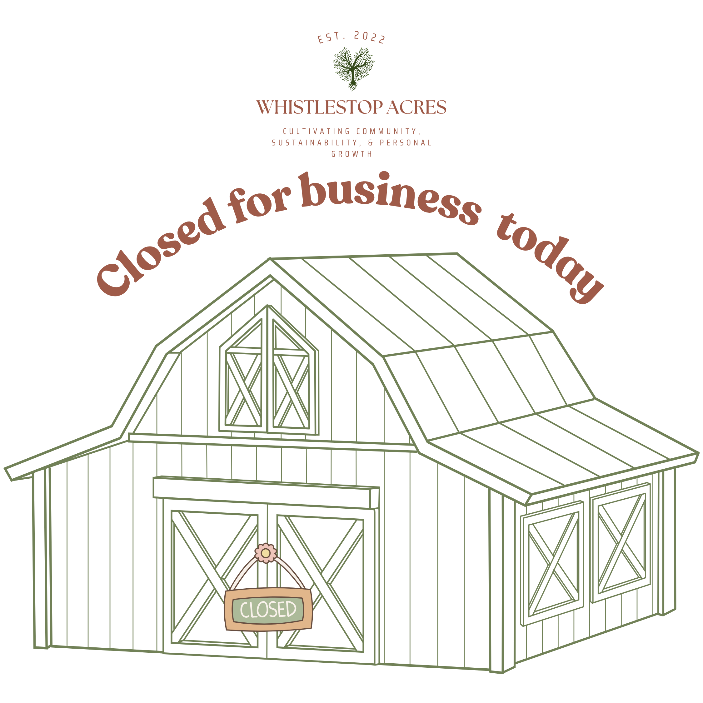 closed for business 