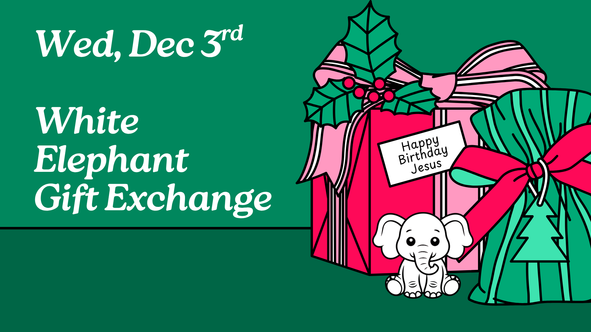 White Elephant Gift Exchange