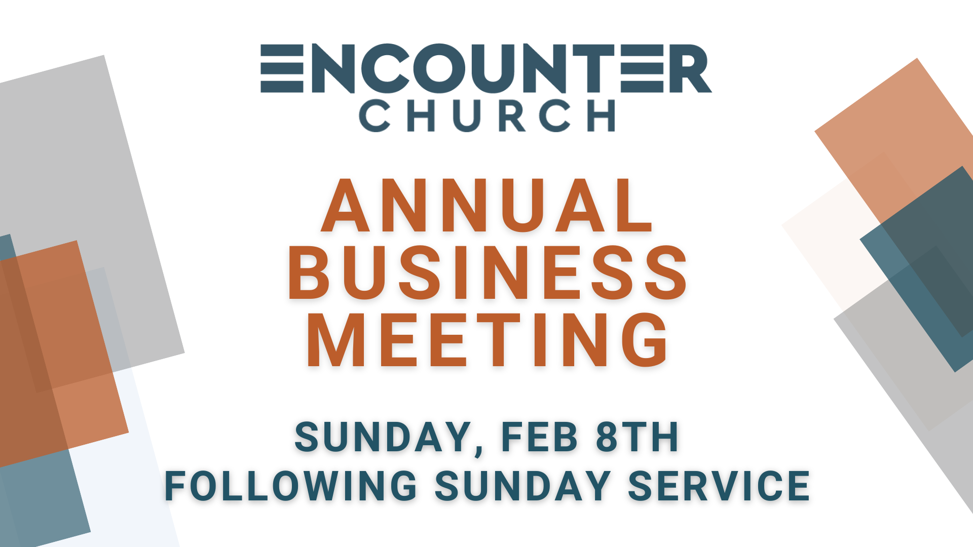 Annual Business Meeting