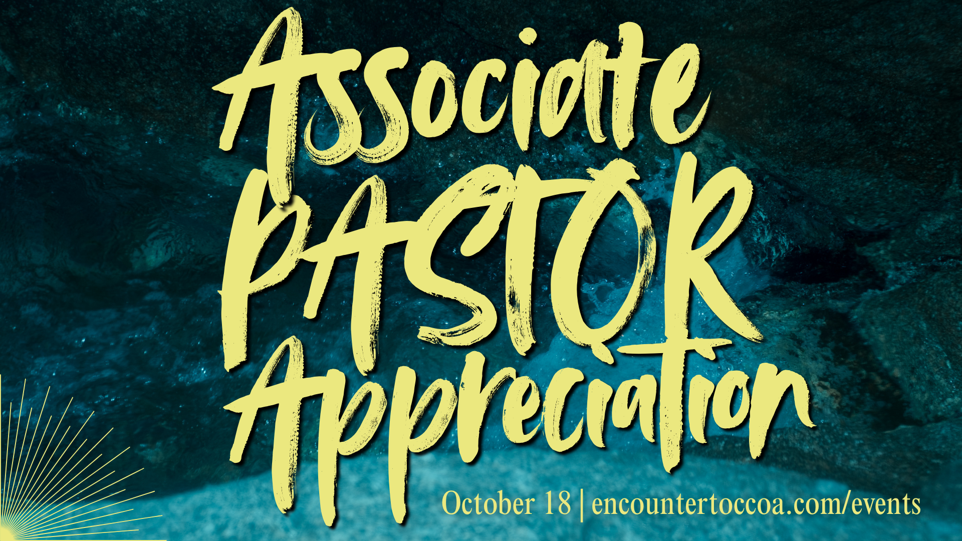 Associate Pastor Appreciation