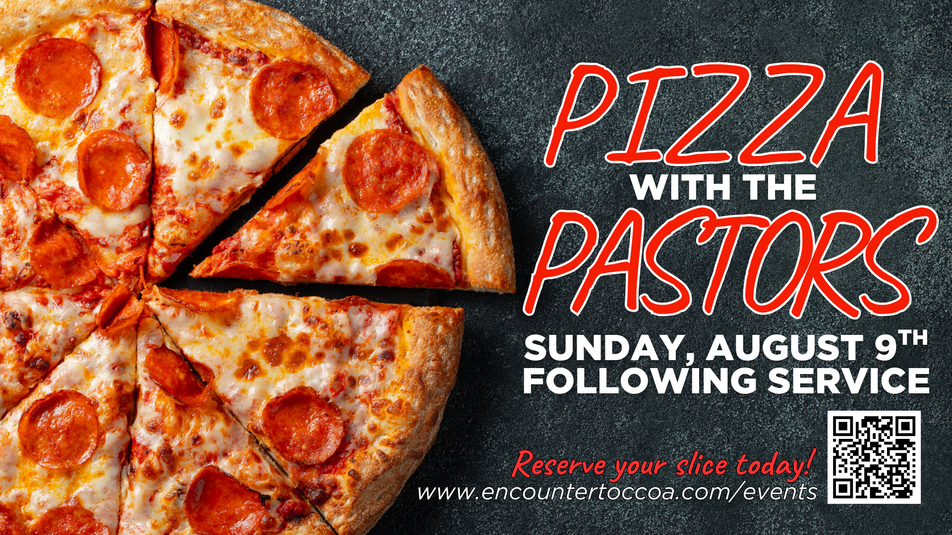 Pizza with the Pastors